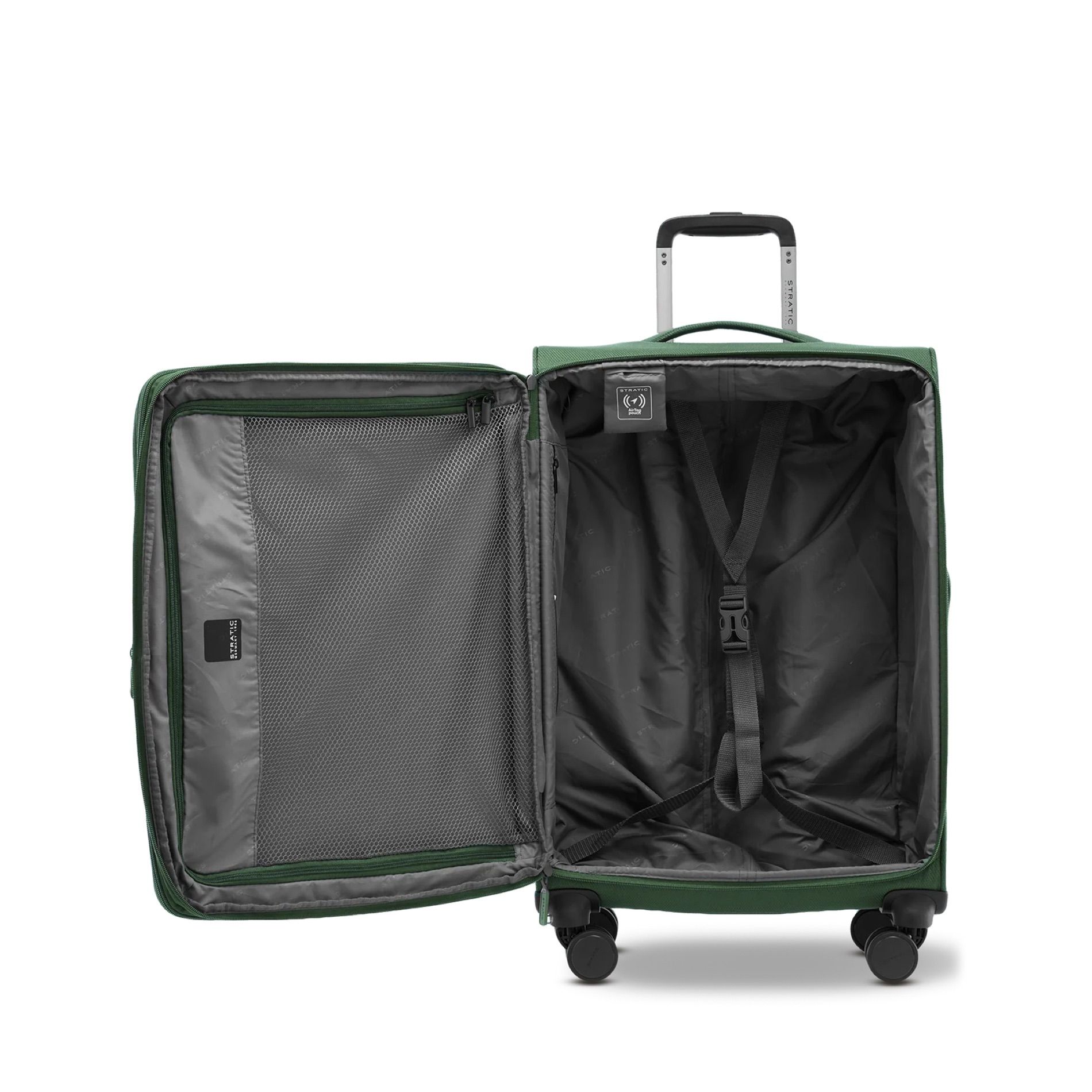 STRATIC LITE - Trolley M  (65cm) erweiterbar - Dark Green