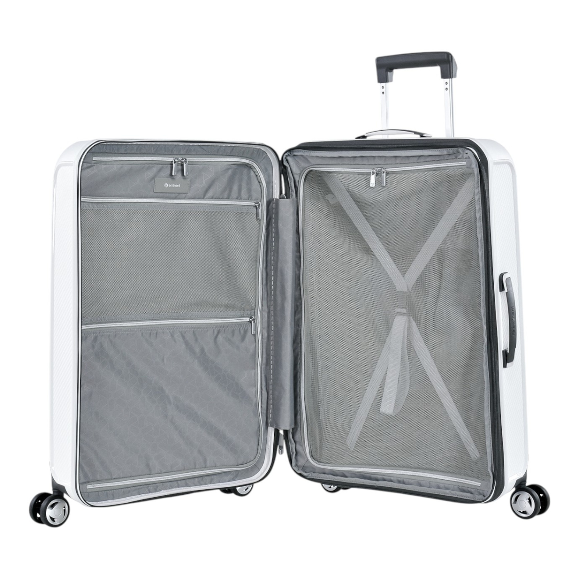 AEGIS Trolley M (67 cm) erweiterbar - weiß