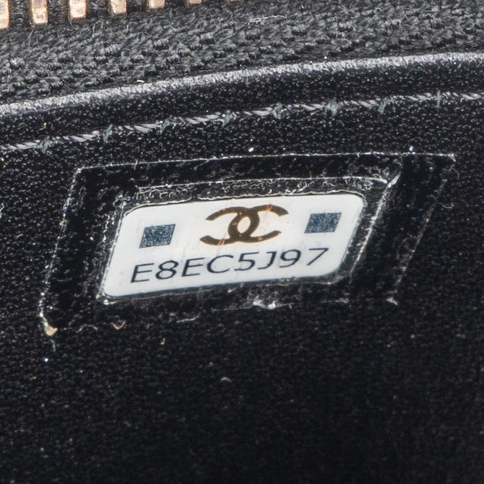 Chanel Quilted Lambskin Vanity Case Crossbody Handbag