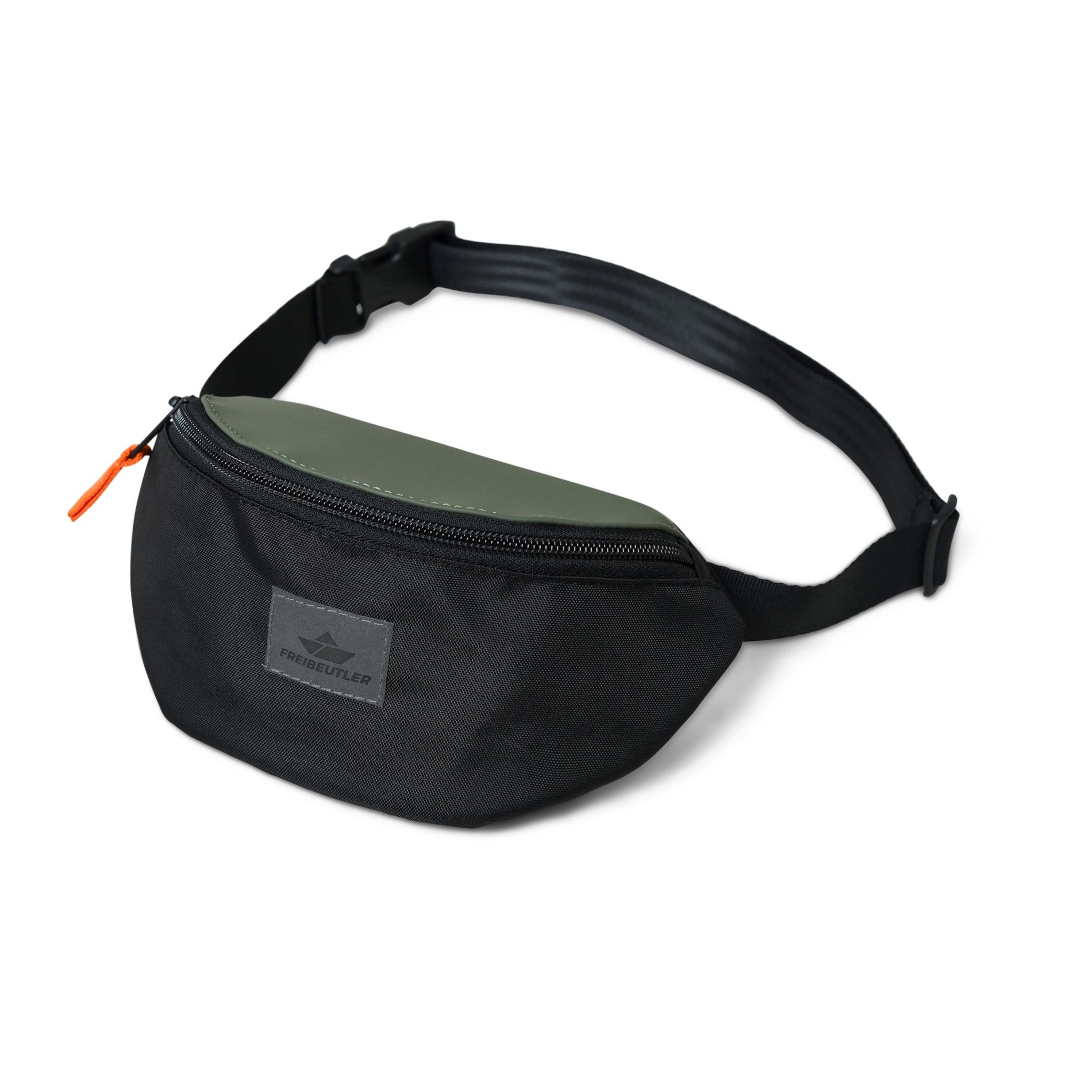 Hip Bag Fiete - Schwarz/Oliv