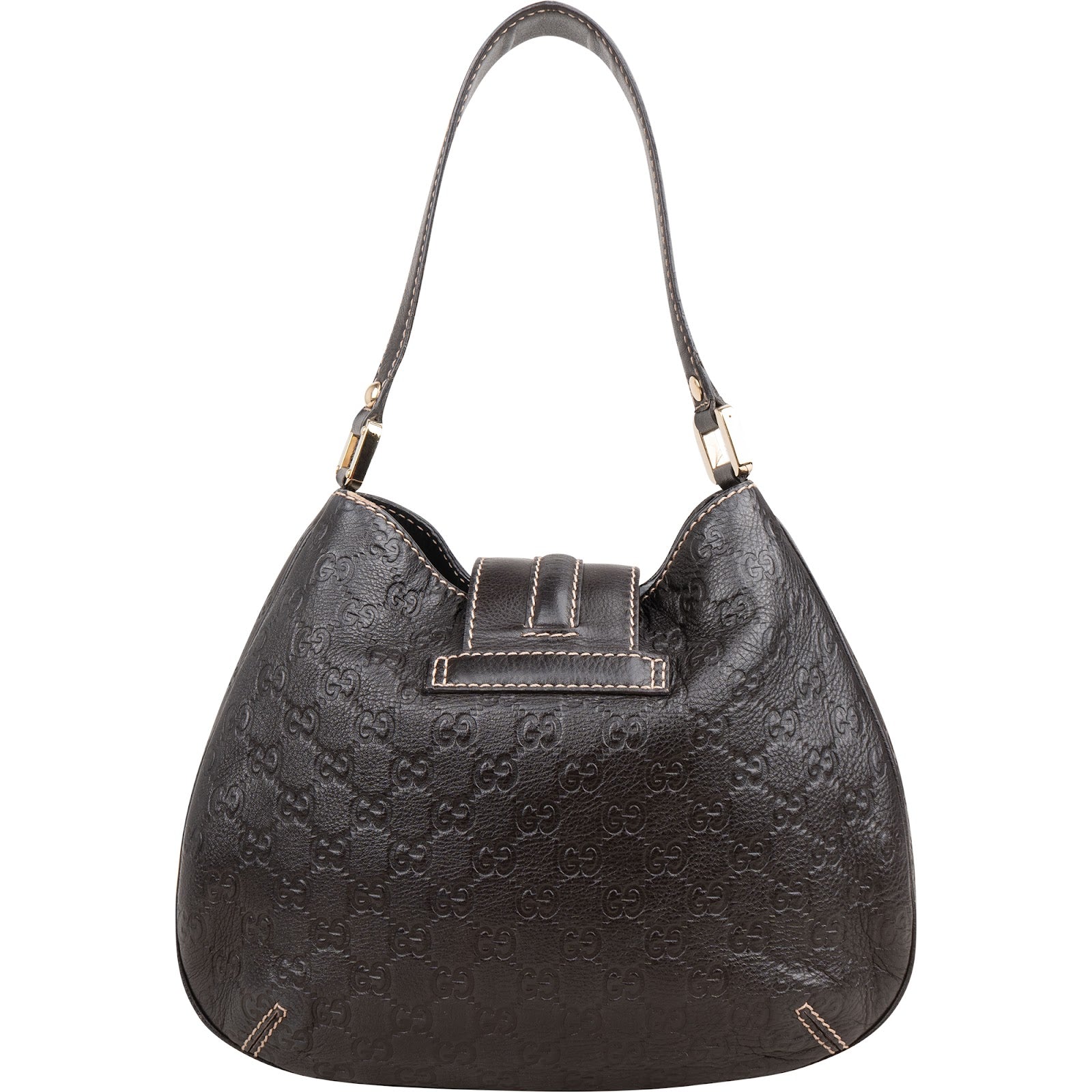 Gucci Guccissima Leather Hobo Shoulder Bag