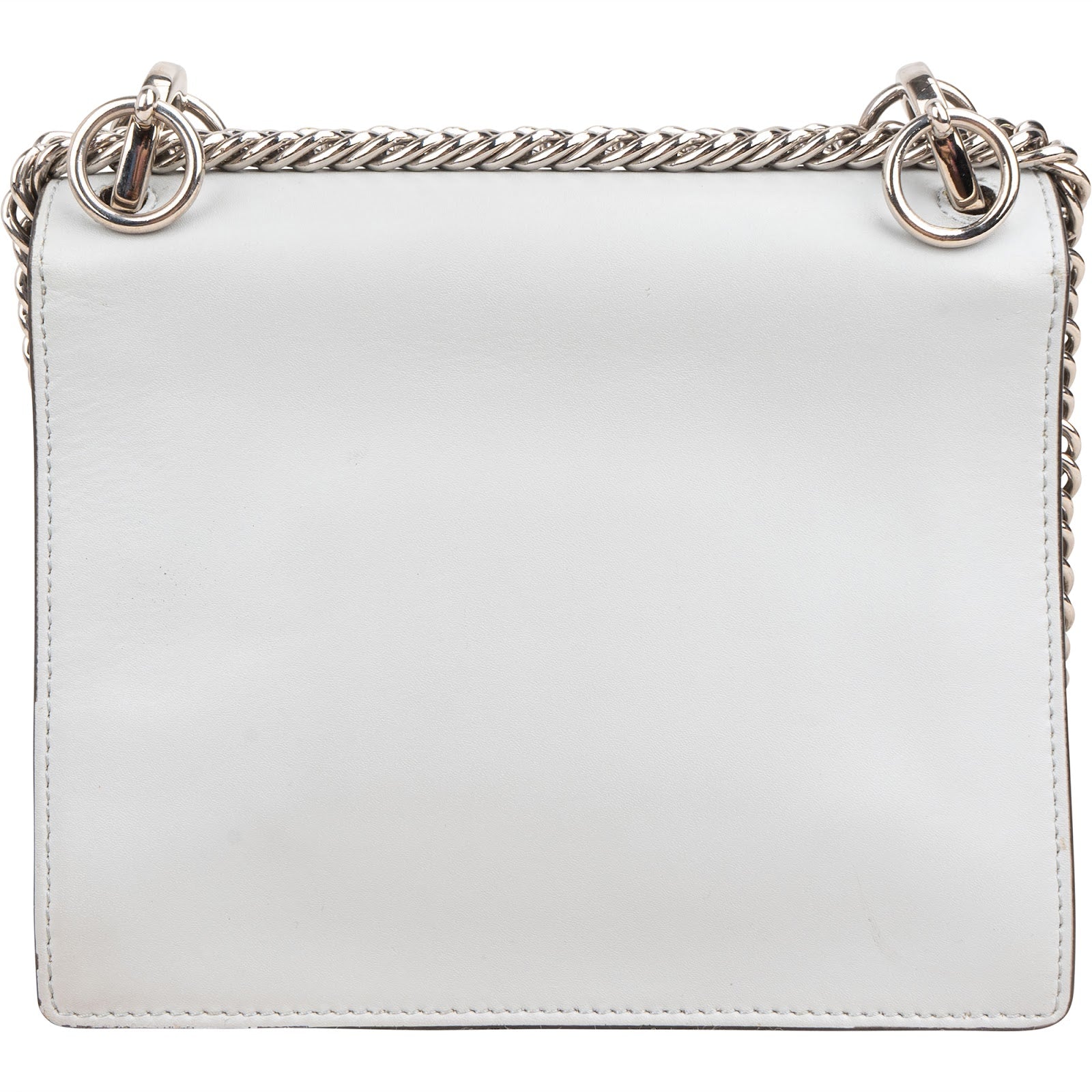 Fendi – Kan I schoudertas met studs en embleem