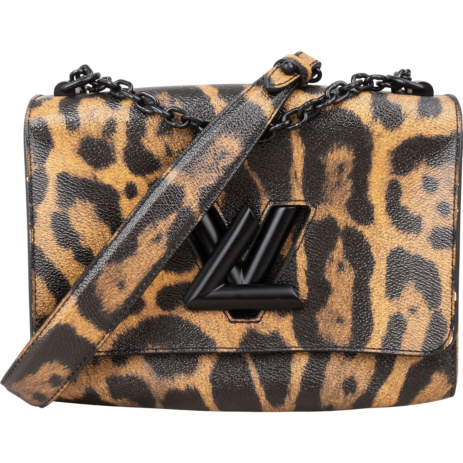 Louis Vuitton – Twist MM Crossbody Bag „Wild At Heart" Leopard Print
