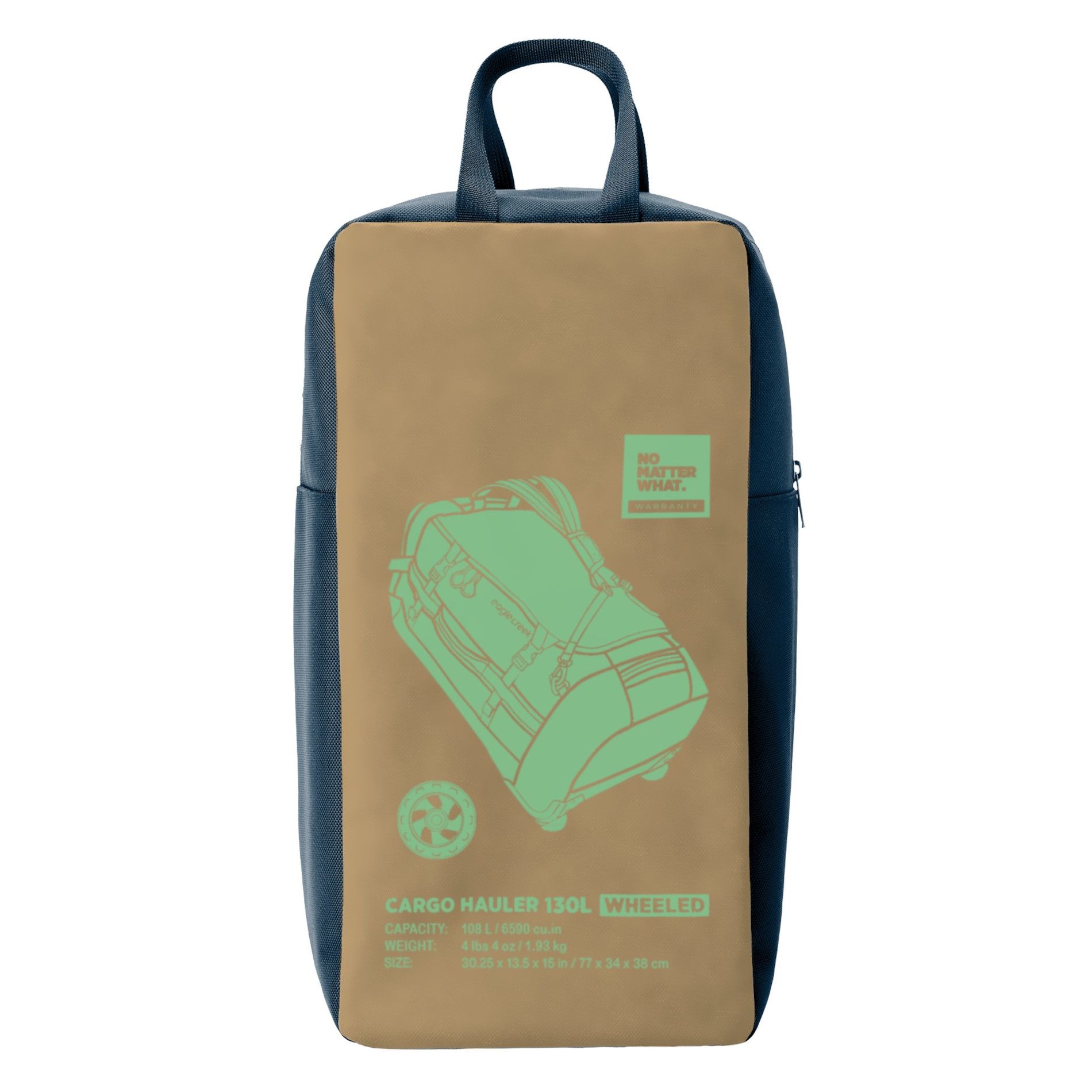 Torba podróżna Cargo Hauler na kółkach 130 l – Safari / Willow