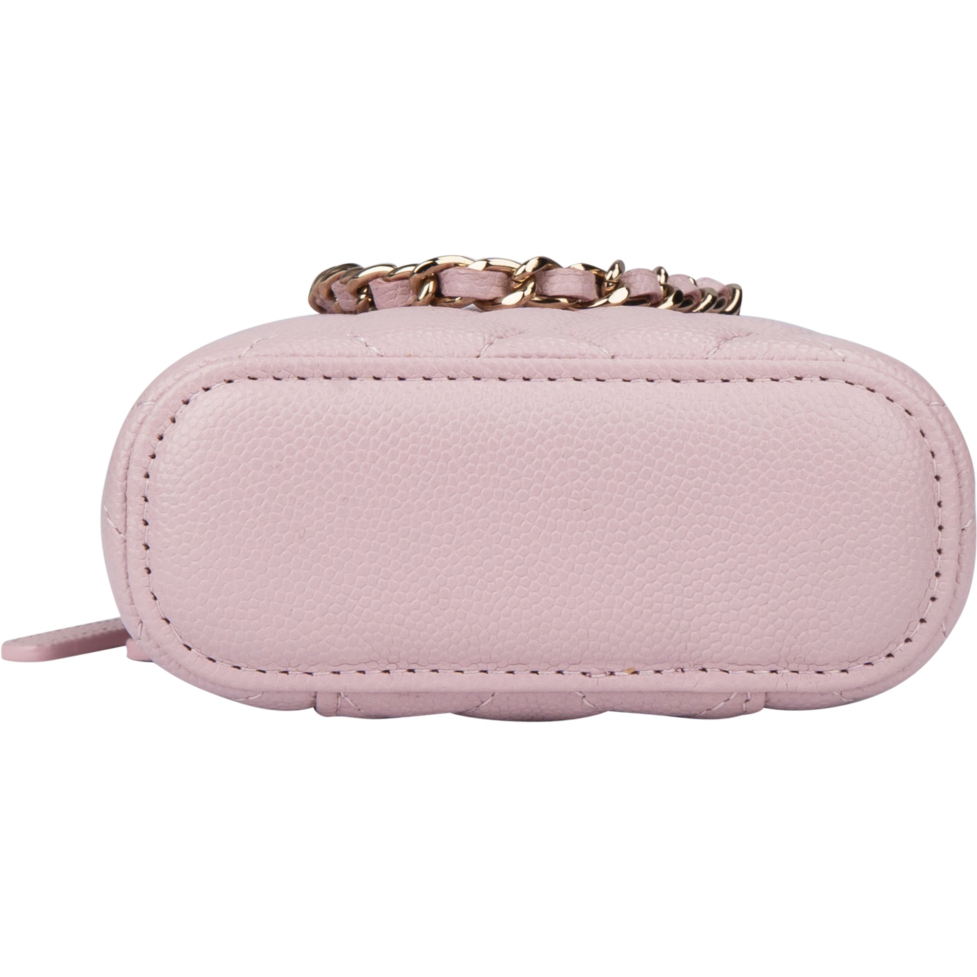 Chanel Lilac Caviar Leather Mini Vertical Vanity Bag