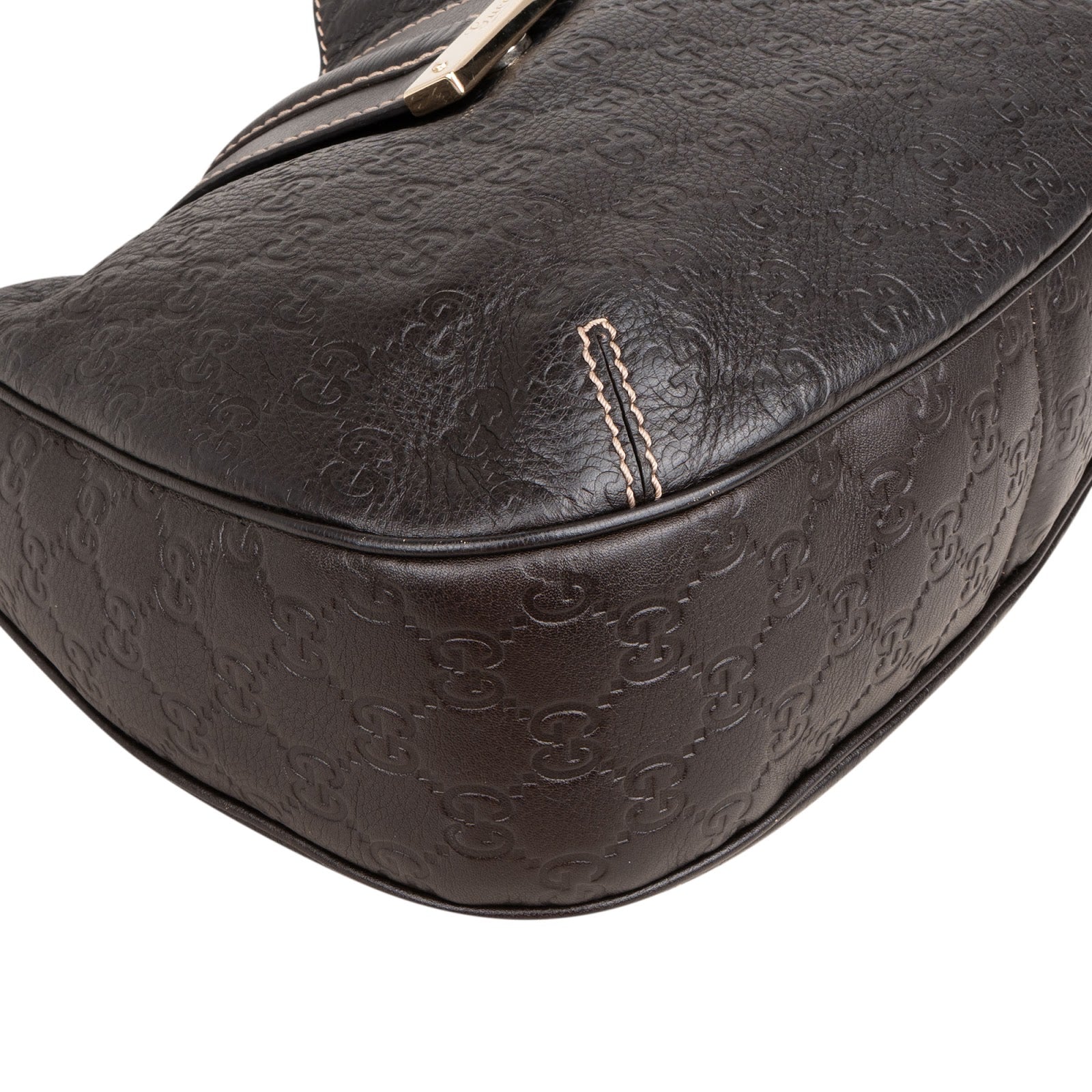 Gucci Guccissima Leather Hobo Shoulder Bag