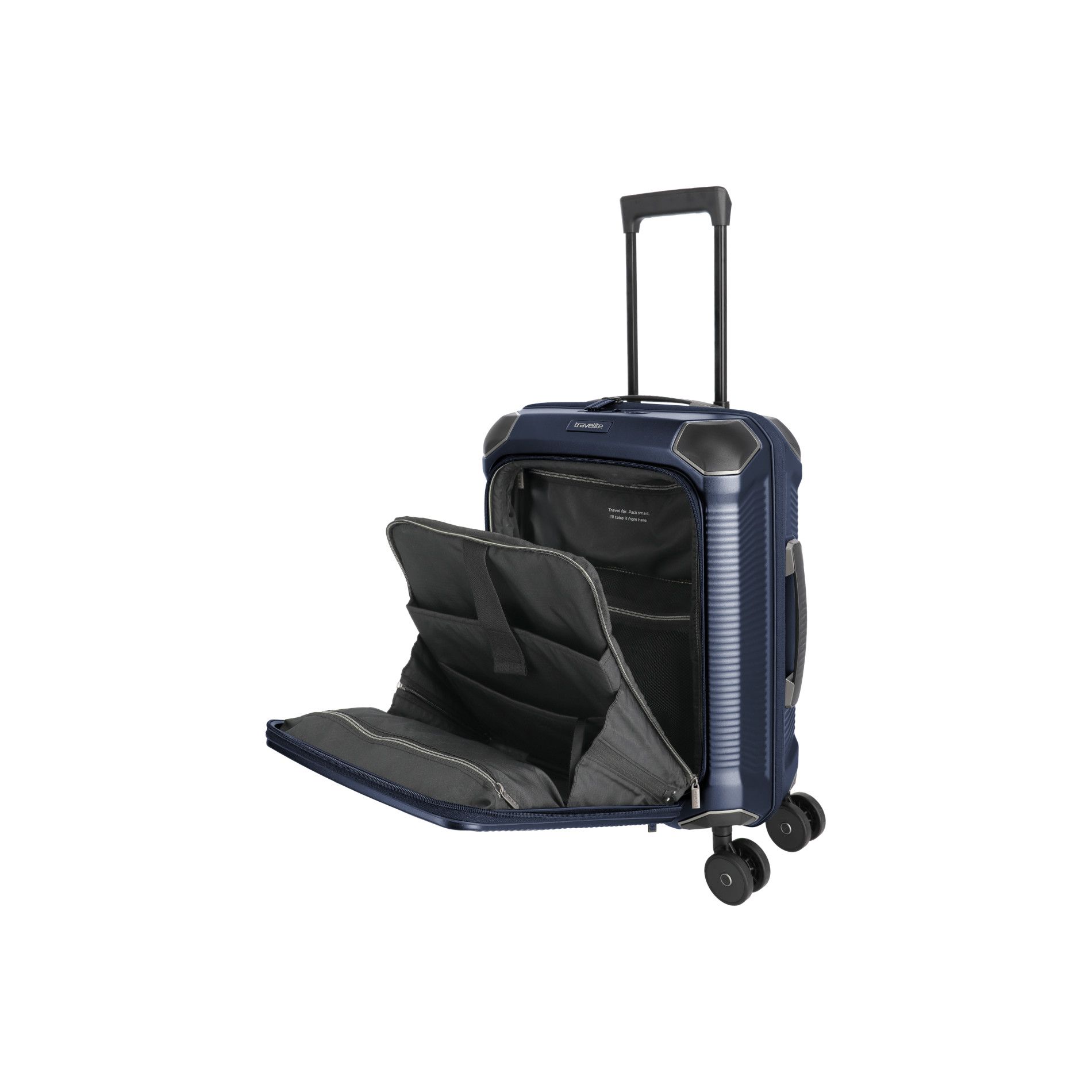 MILLENNIUM Handgepäck S (55cm) mit Vortasche - Navy