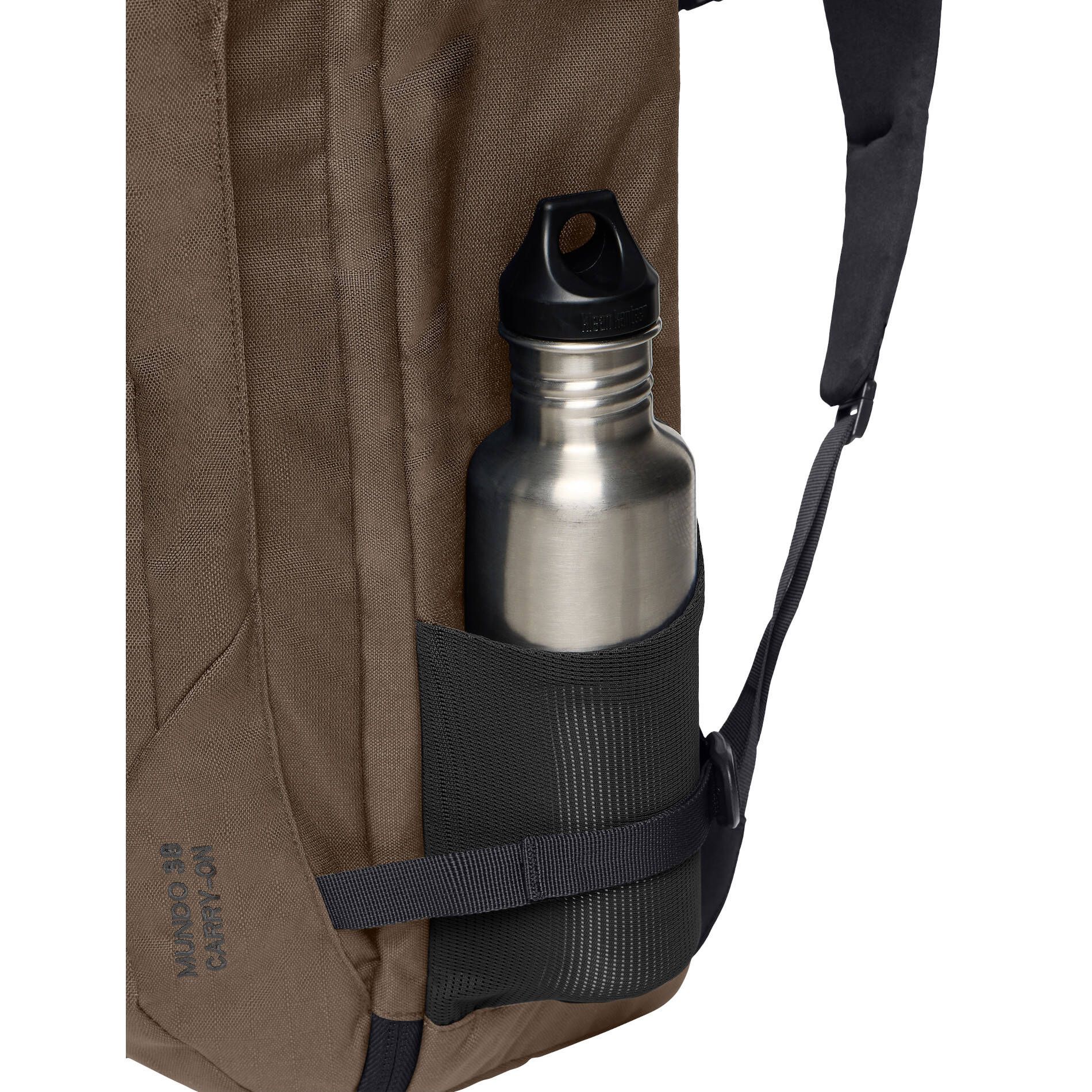 Mundo Carry-On 38 – brązowy z motywem jelenia
