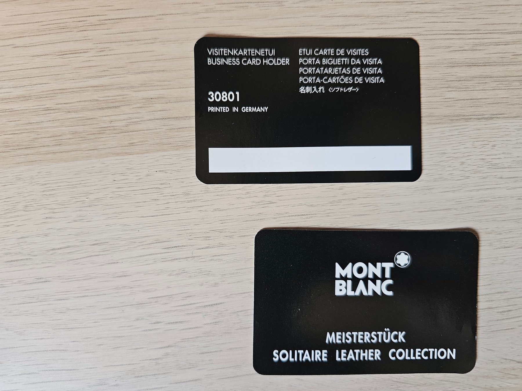 Montblanc Kartenetui