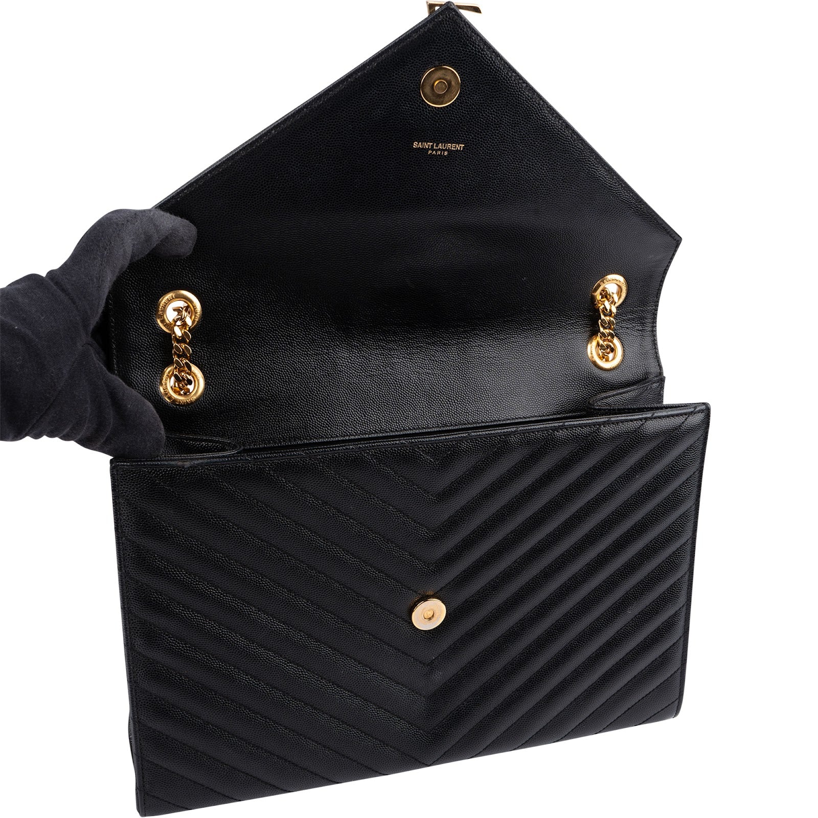 Saint Laurent - Medium Envelope Crossbody Bag
