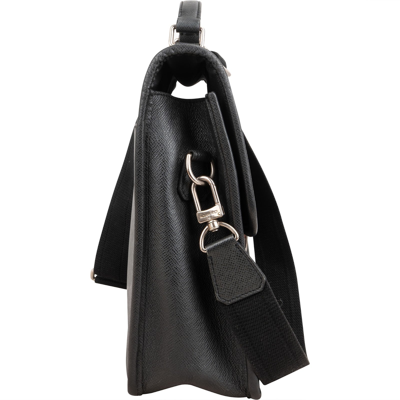 Sac d'affaires Louis Vuitton en cuir Taiga noir « Alexei Anton »
