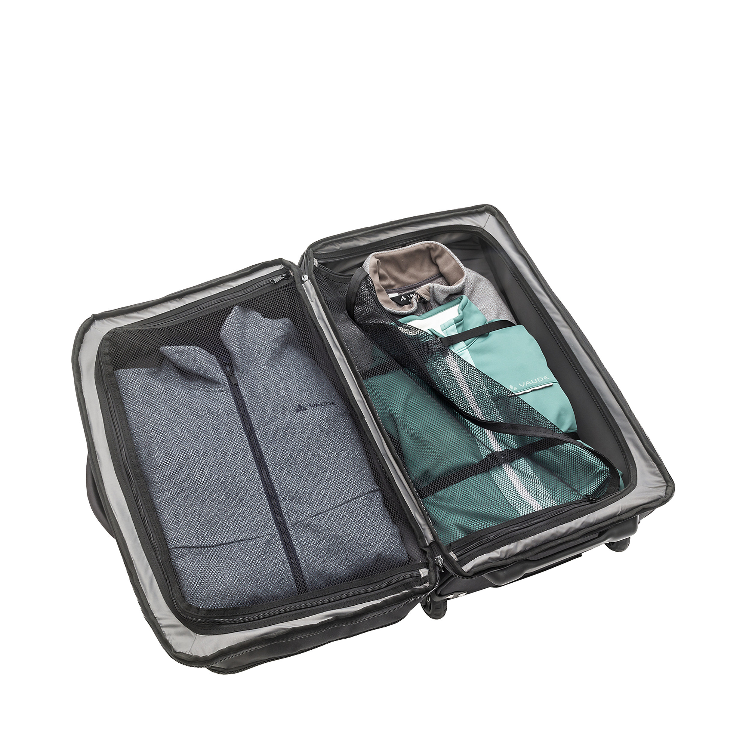 Rollenreisetasche mit 2 Rollen Rotuma 65 New Islands M - mocca