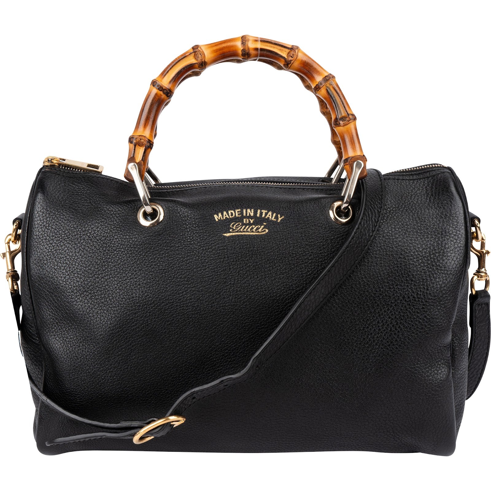 Gucci - Bamboo Top Handle Boston Bag