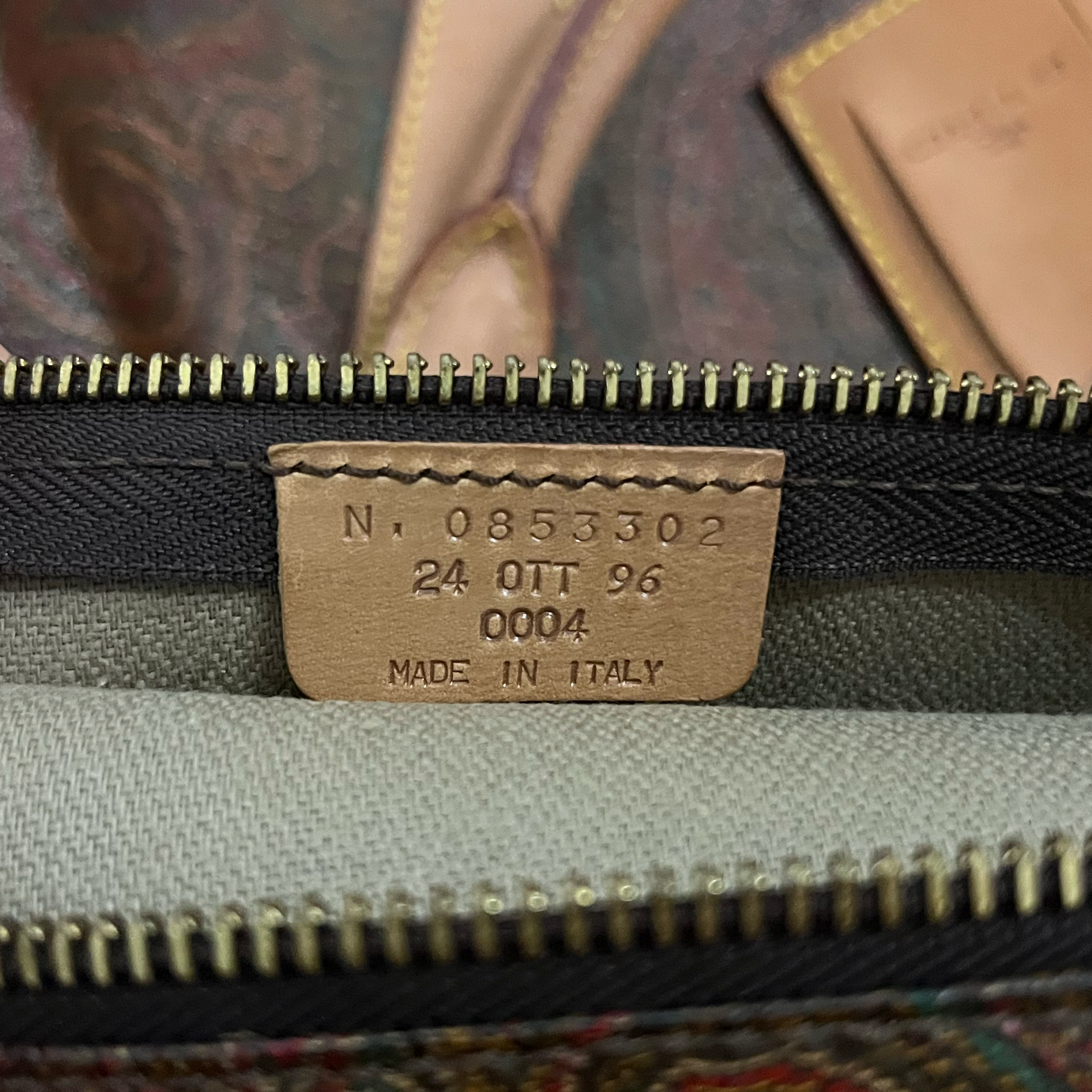 Etro Reisetasche 50 Paisley