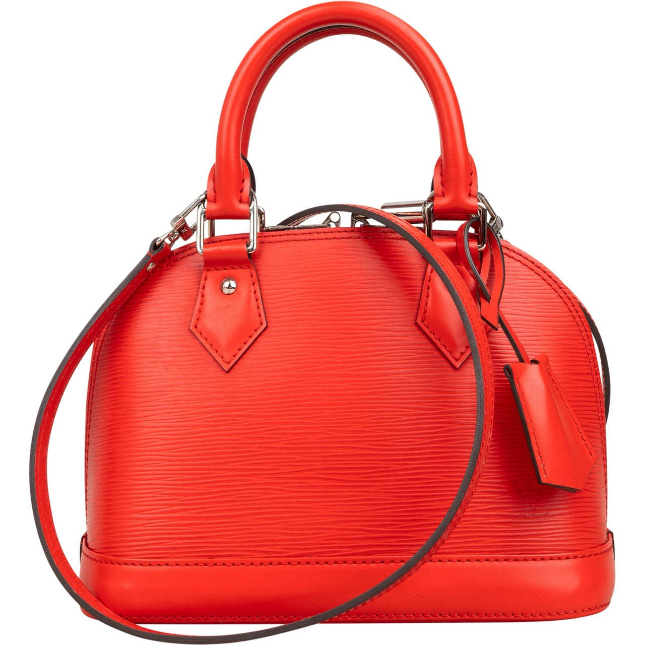 Louis Vuitton Red Epi Leather Alma BB Crossbody Bag