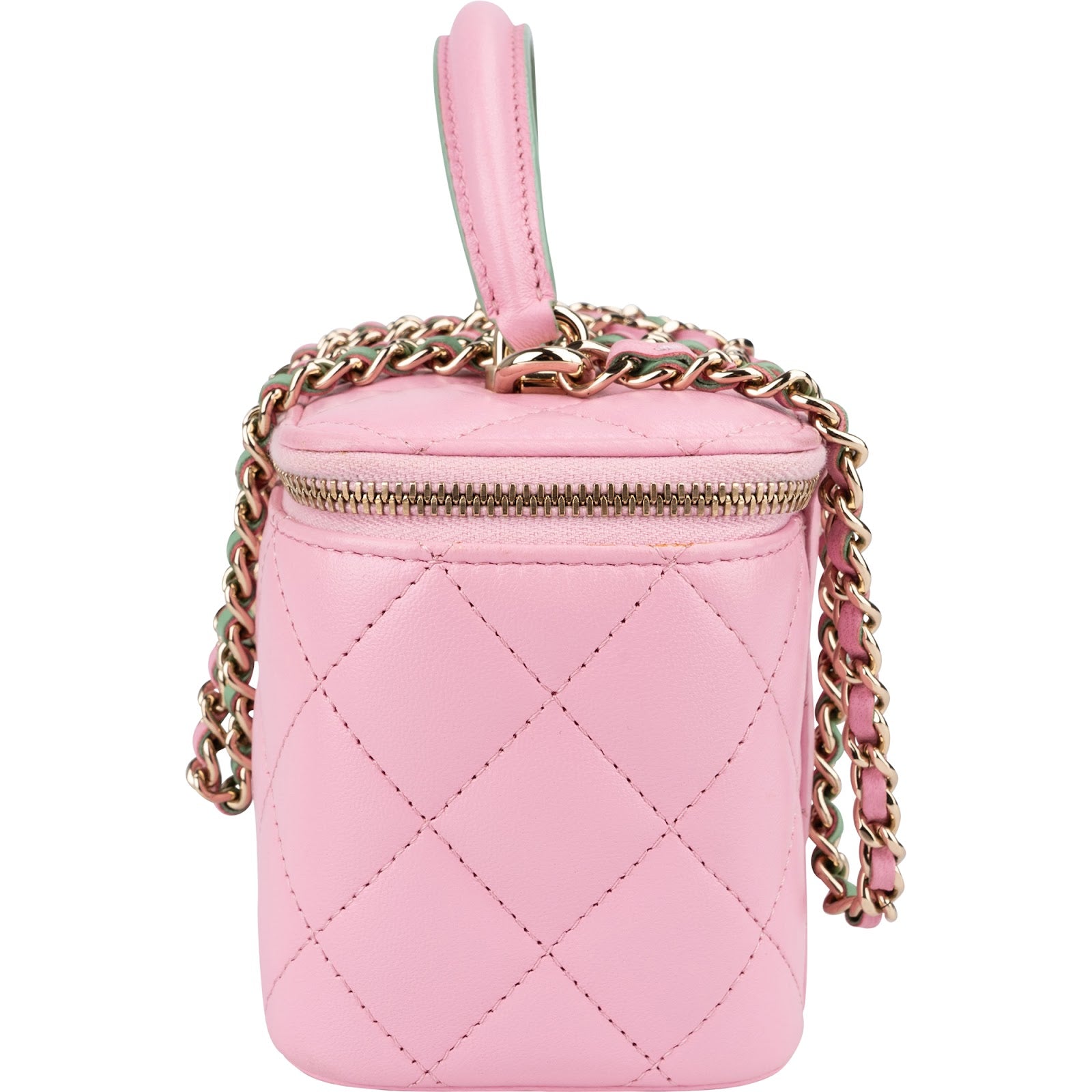 Chanel – Vanity Case Bicolor Quilted Lambskin