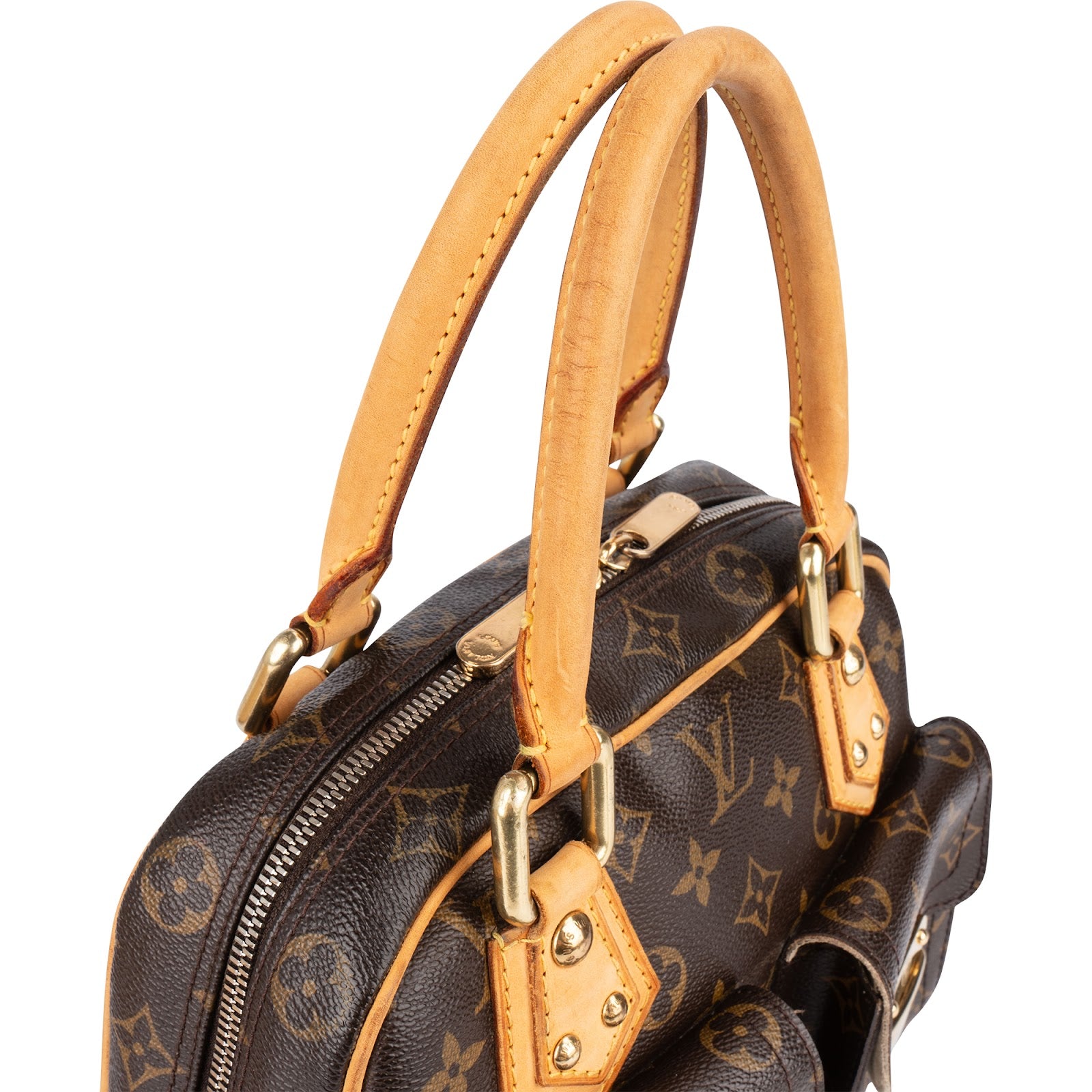 Louis Vuitton Monogram Canvas Manhattan PM Handbag