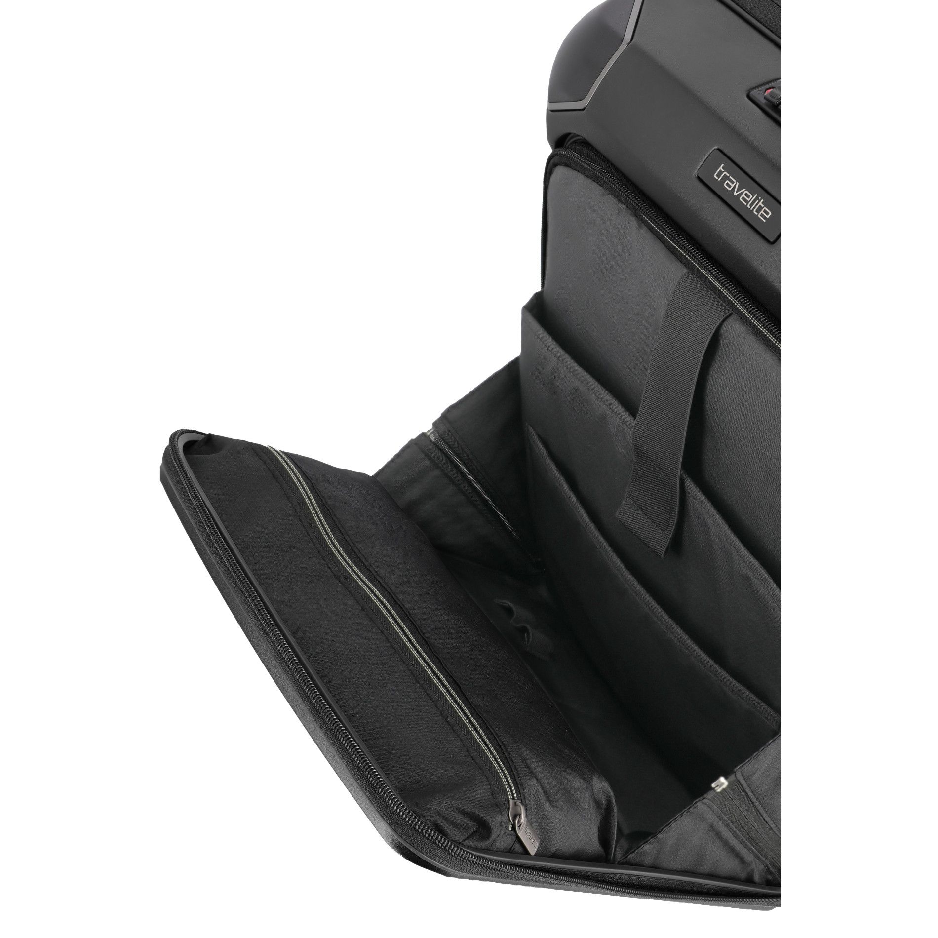 MILLENNIUM Handgepäck S (55cm) mit Vortasche - Black