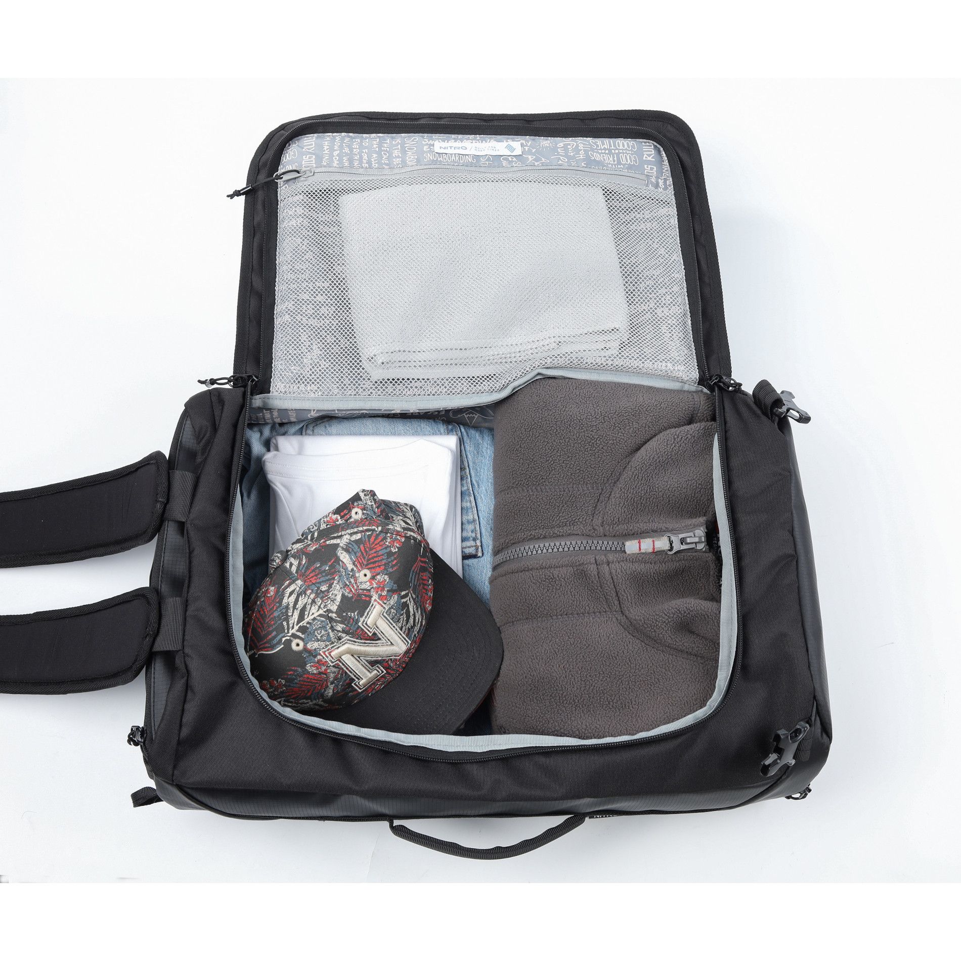 Rucksack Shuffle  - TOUGH BLACK