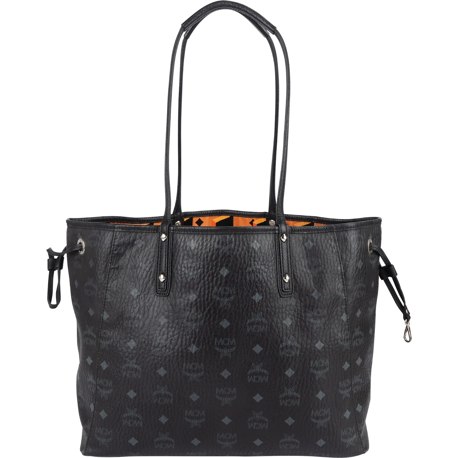 MCM Monogram Visetos Reversible Liz Shopper Shoulder Bag