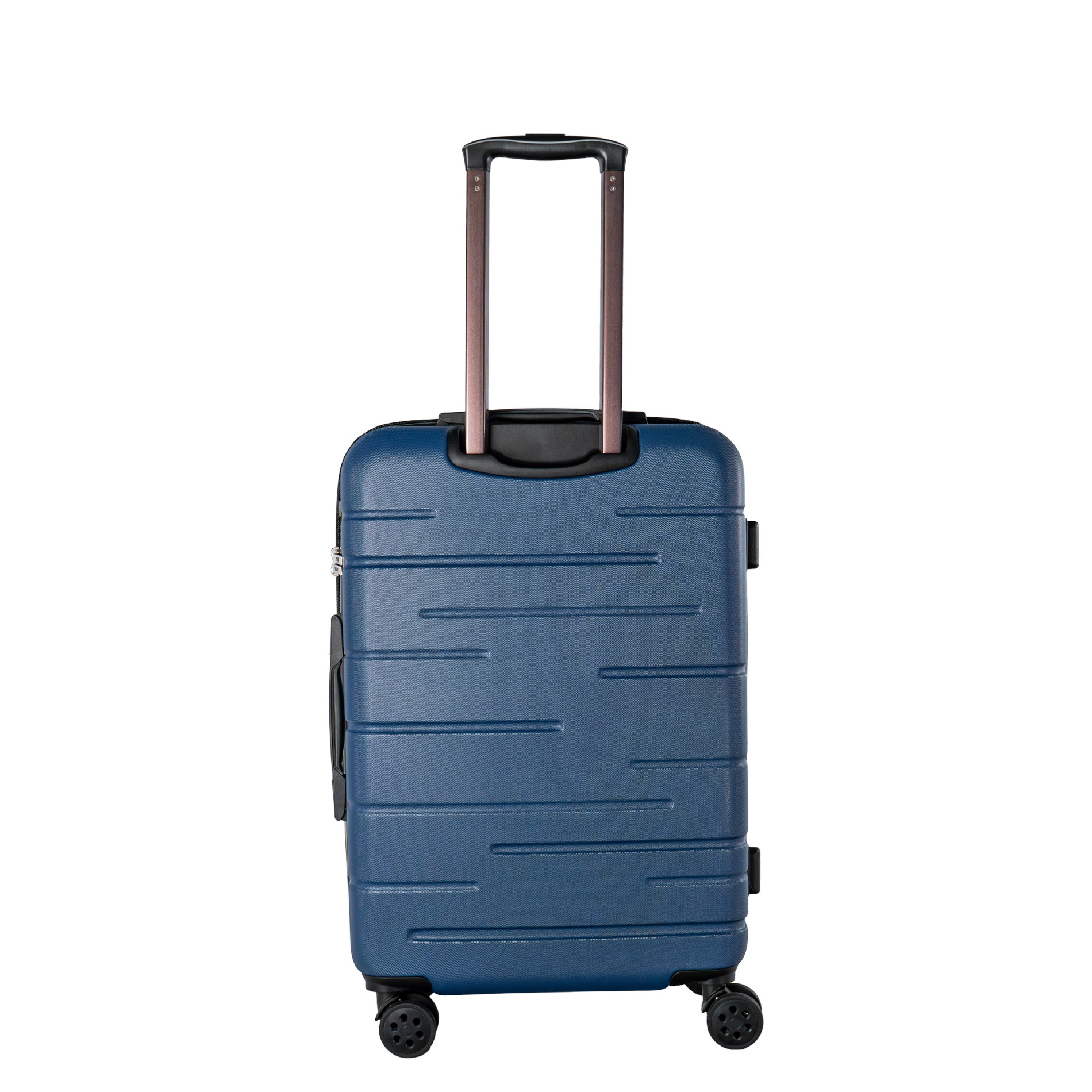 Stripes Trolley M (66 cm) Erweiterbar - DK Blue