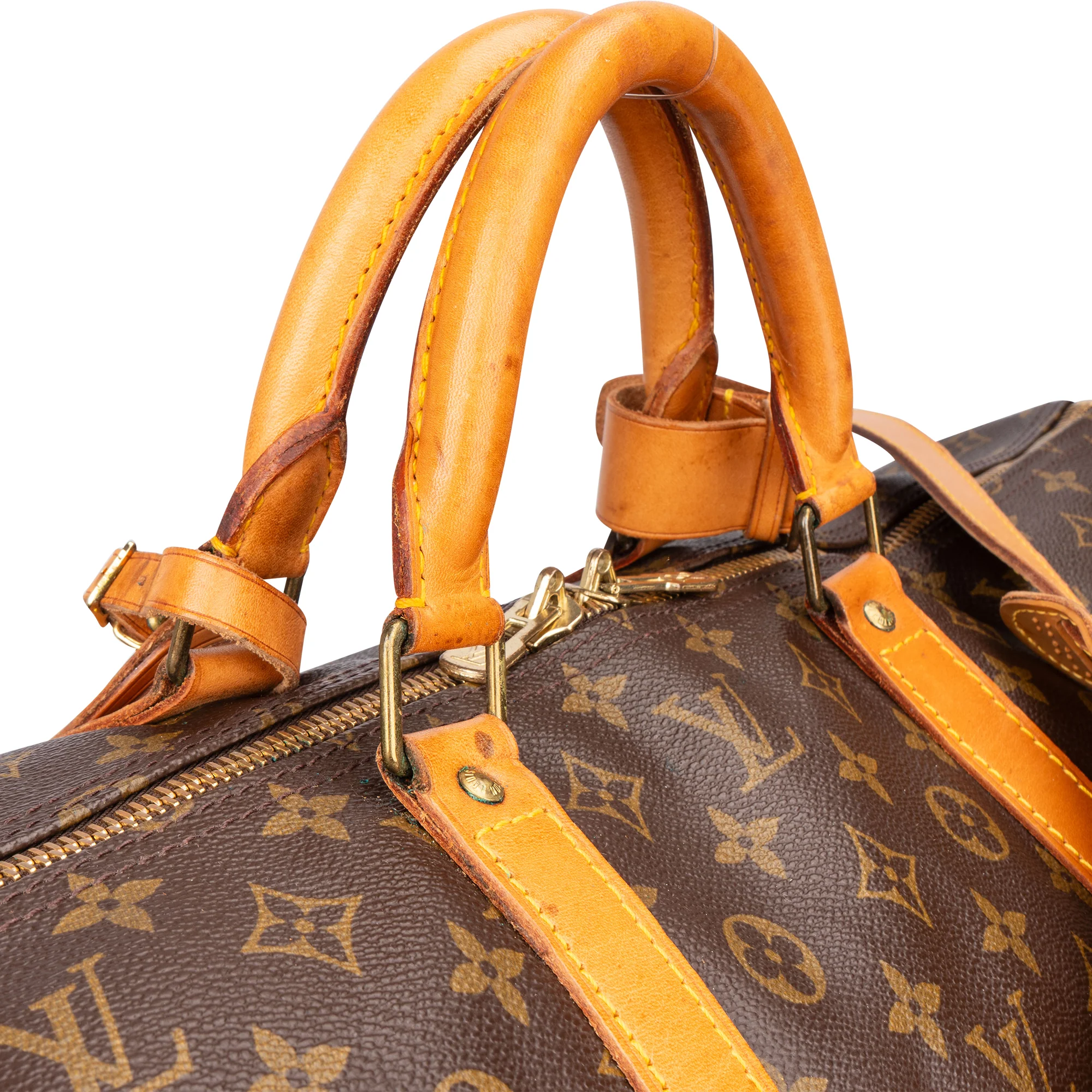 Louis Vuitton Canvas Monogram Keepall 60 Bandouliere