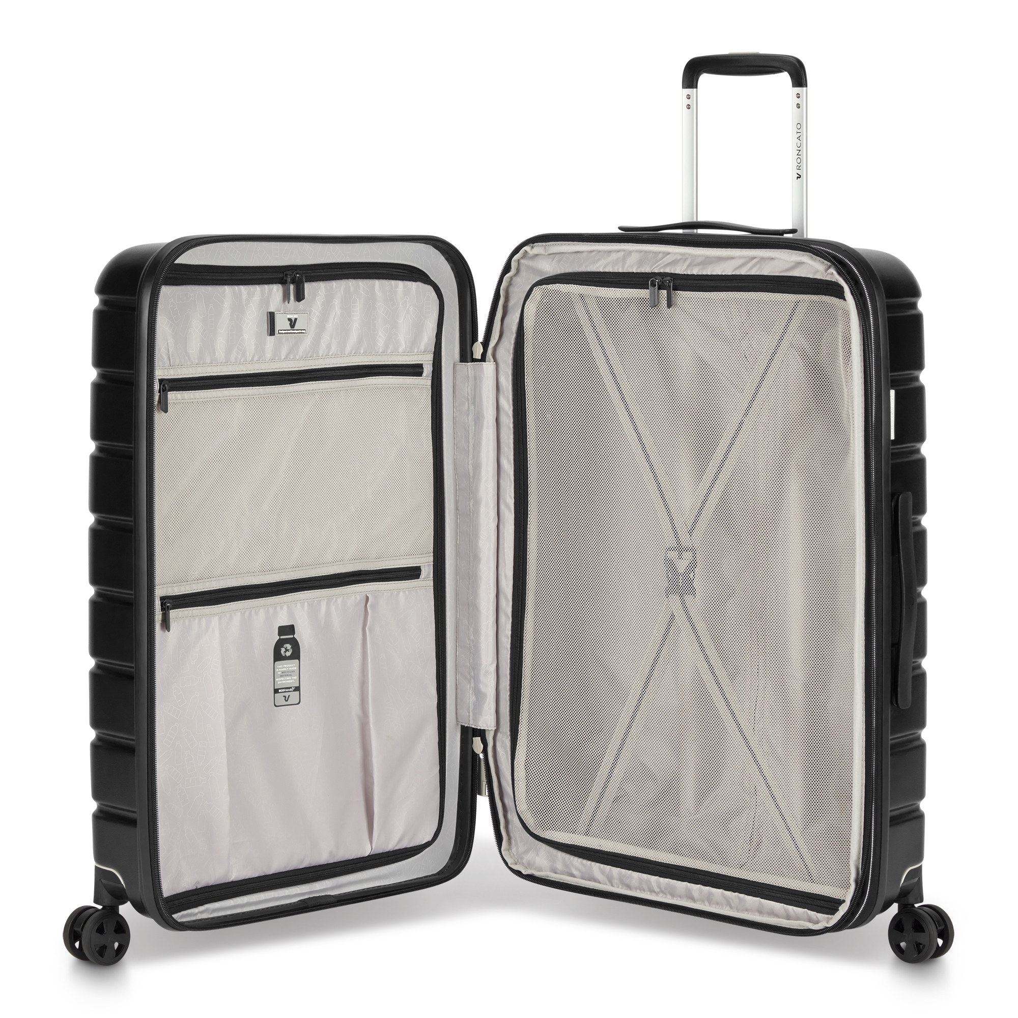 RELIFE Trolley M (68 cm) erweiterbar -  Black