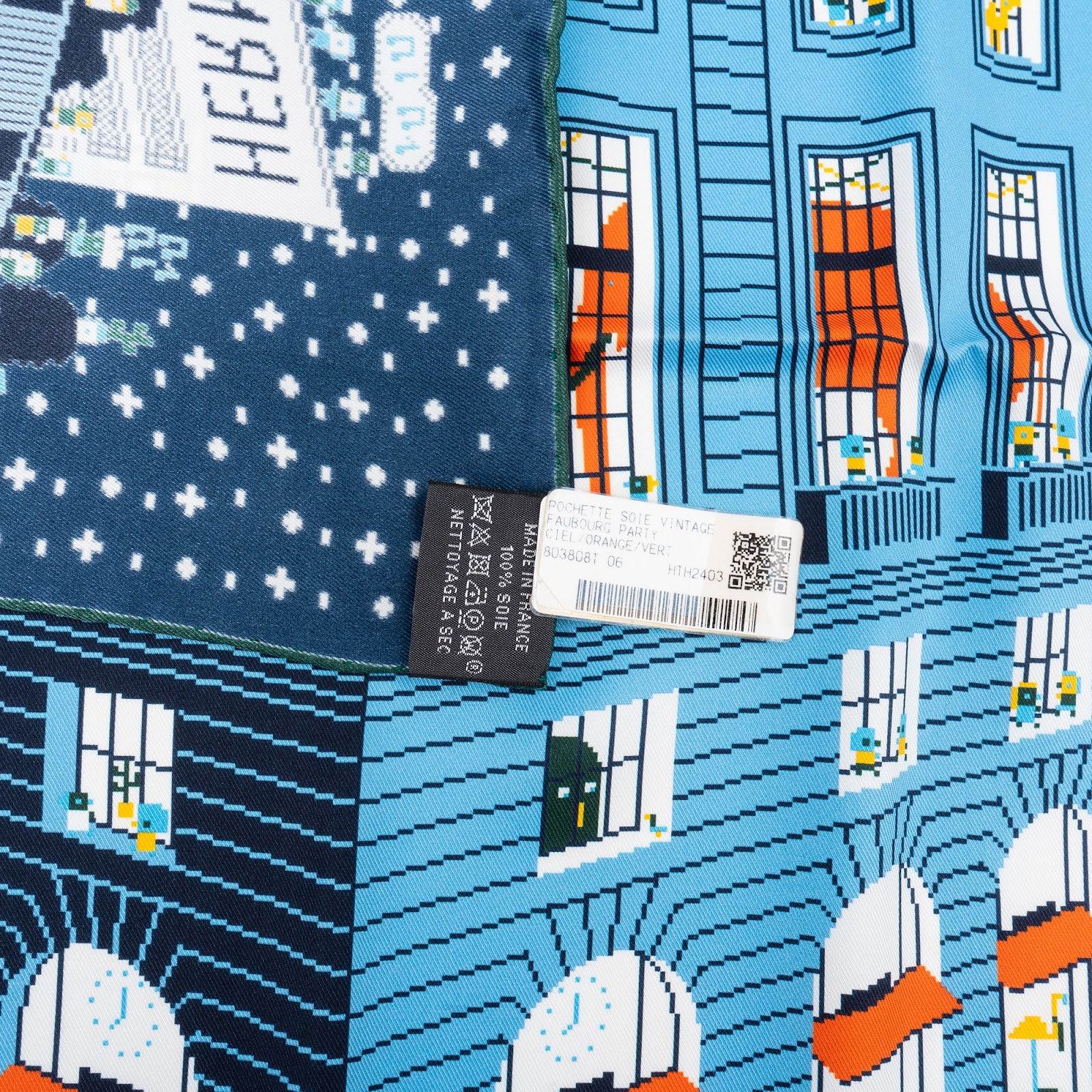 Hermès – Faubourg Party 45 zijden sjaal
