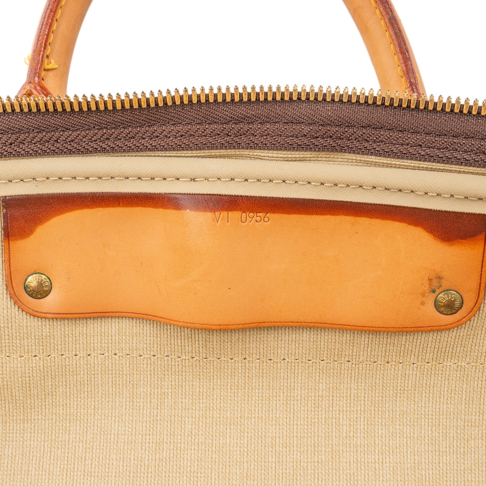 Louis Vuitton Canvas Monogram Alize Reisetasche