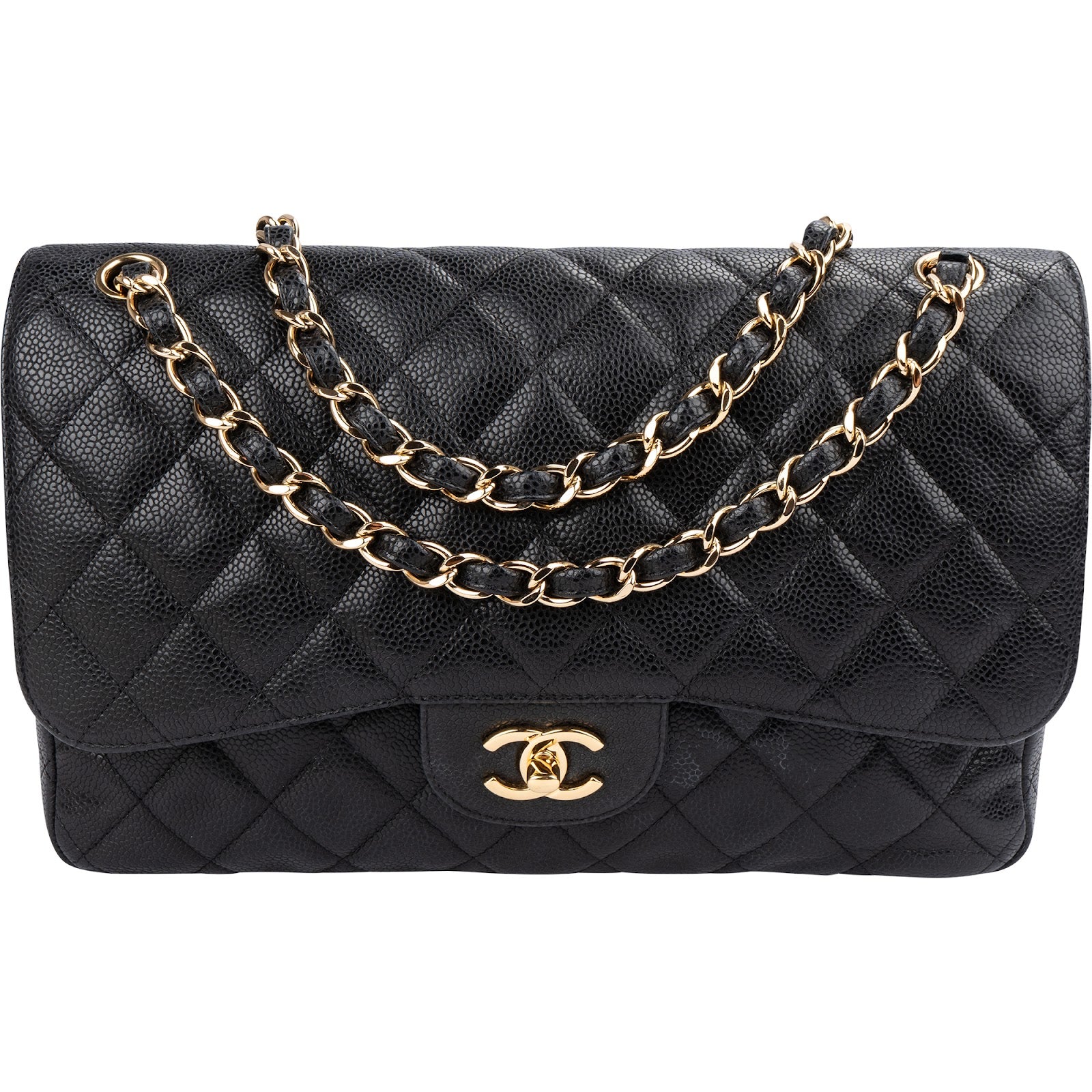 Chanel - Jumbo Double Flap Crossbody Bag