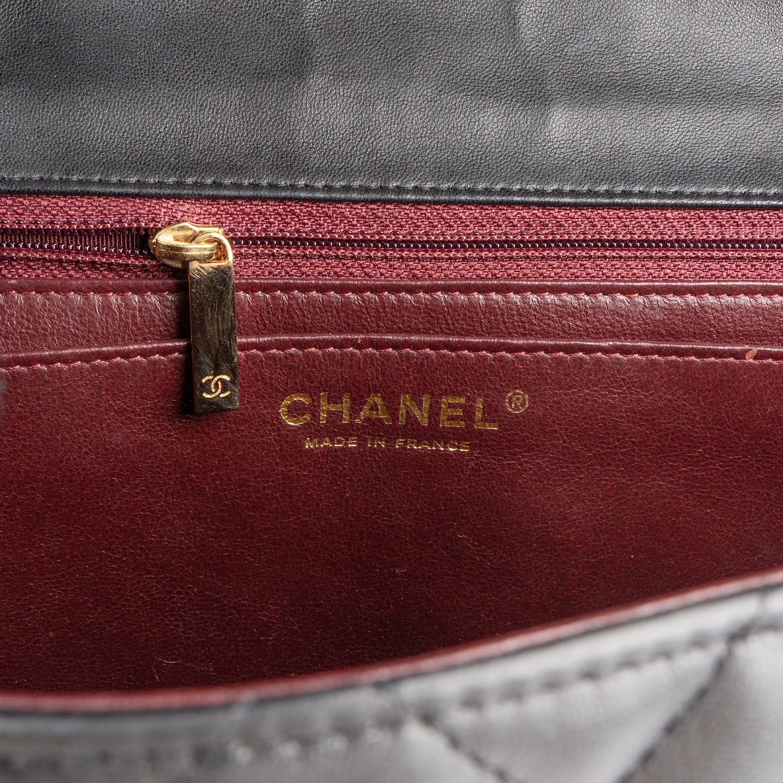Chanel Quilted Lambskin Jumbo Single Flap Shoulder Bag