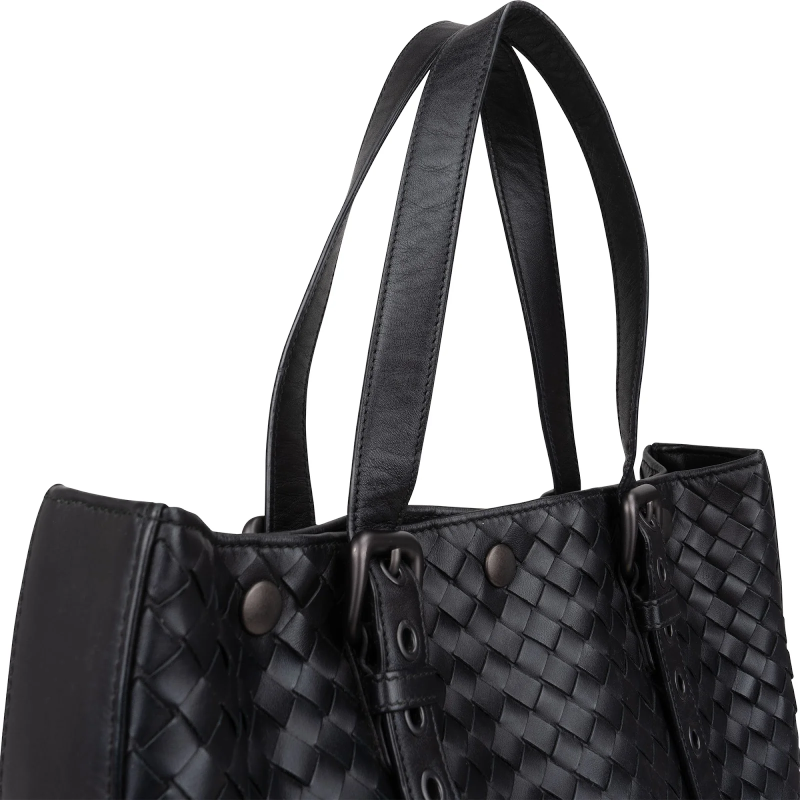 Bottega Veneta Intrecciato Nappa Leather Acqua Tote Shoulder Bag