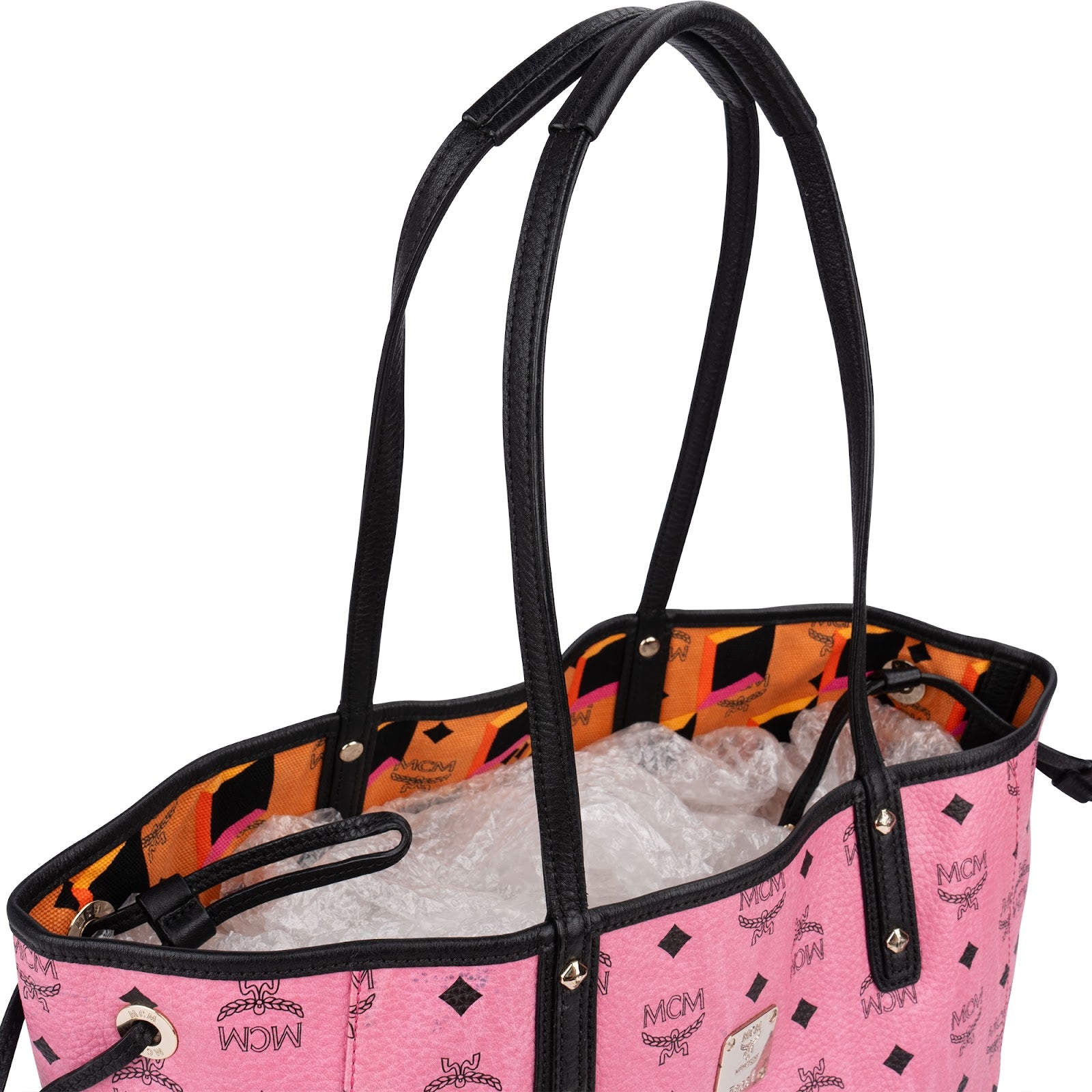 MCM Monogram Visetos Liz Reversible Shopper