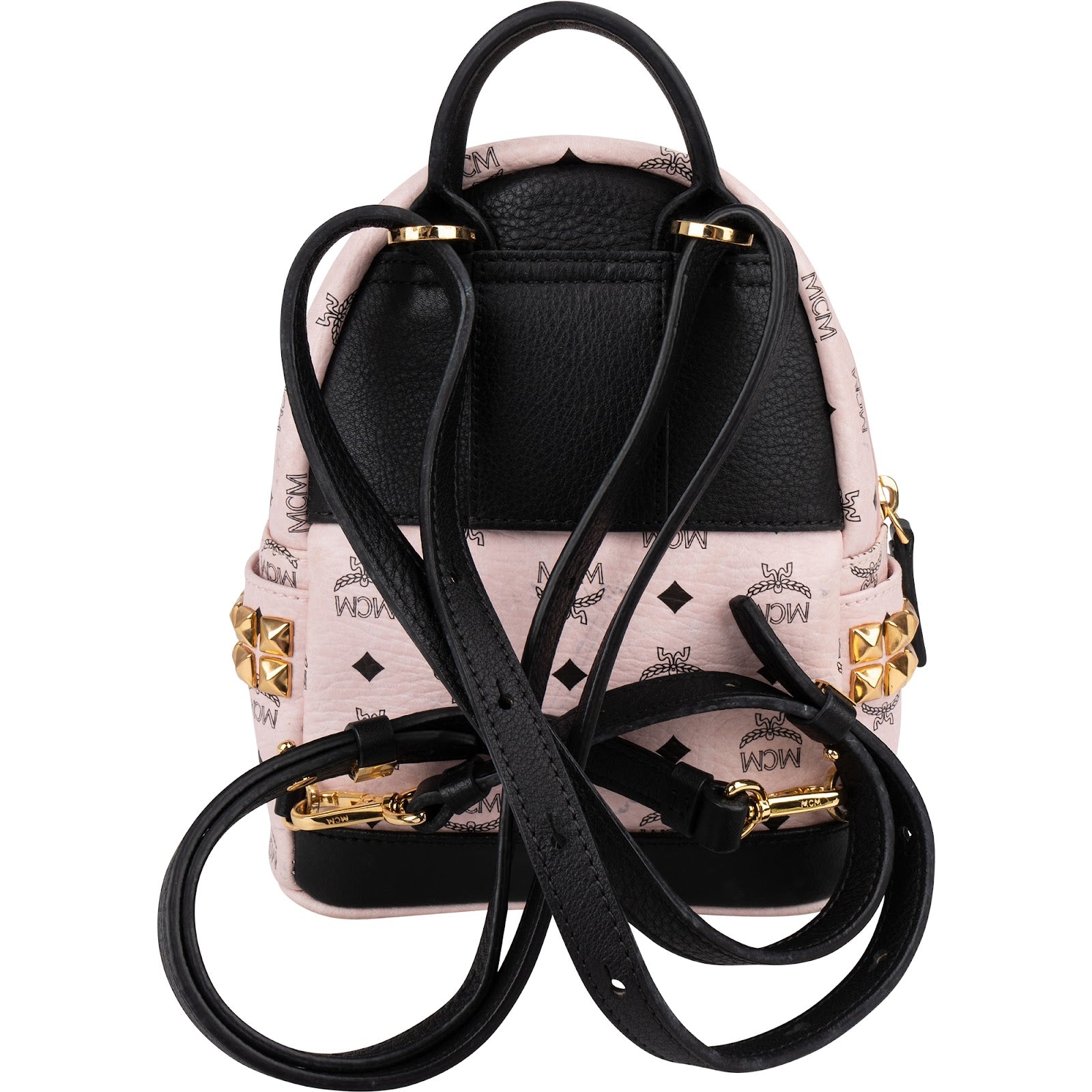MCM Monogram Visetos Stark Mini Backpack