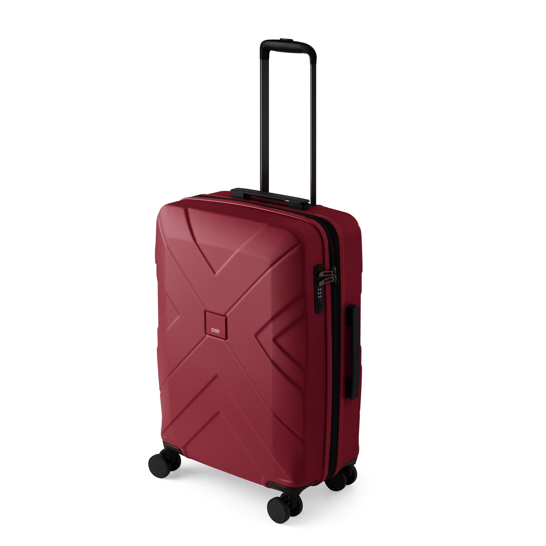 NAPOLI Trolley M (64 cm) erweiterbar - burgundy red