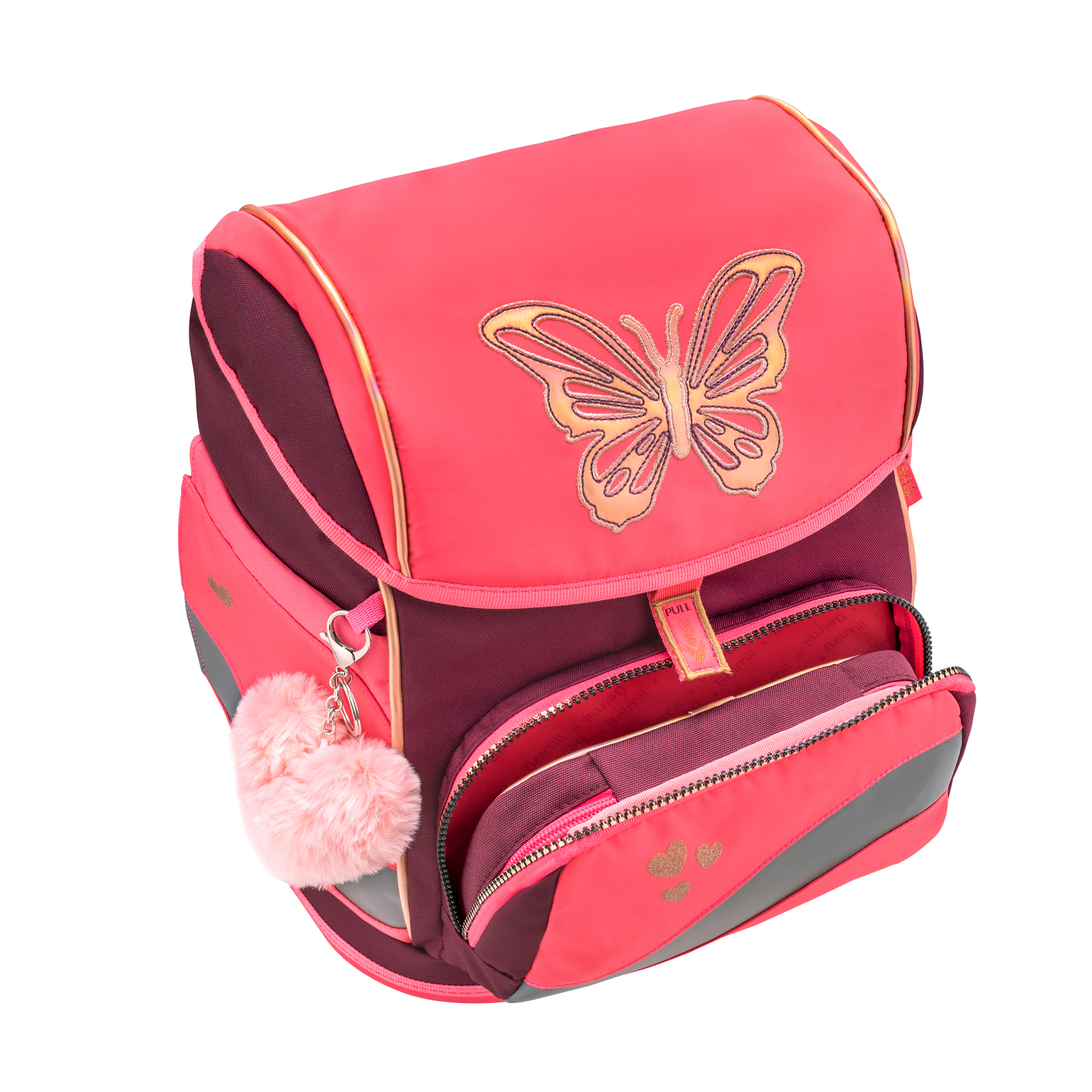 Smarty Plus Schulranzenset 5-teilig - Coral