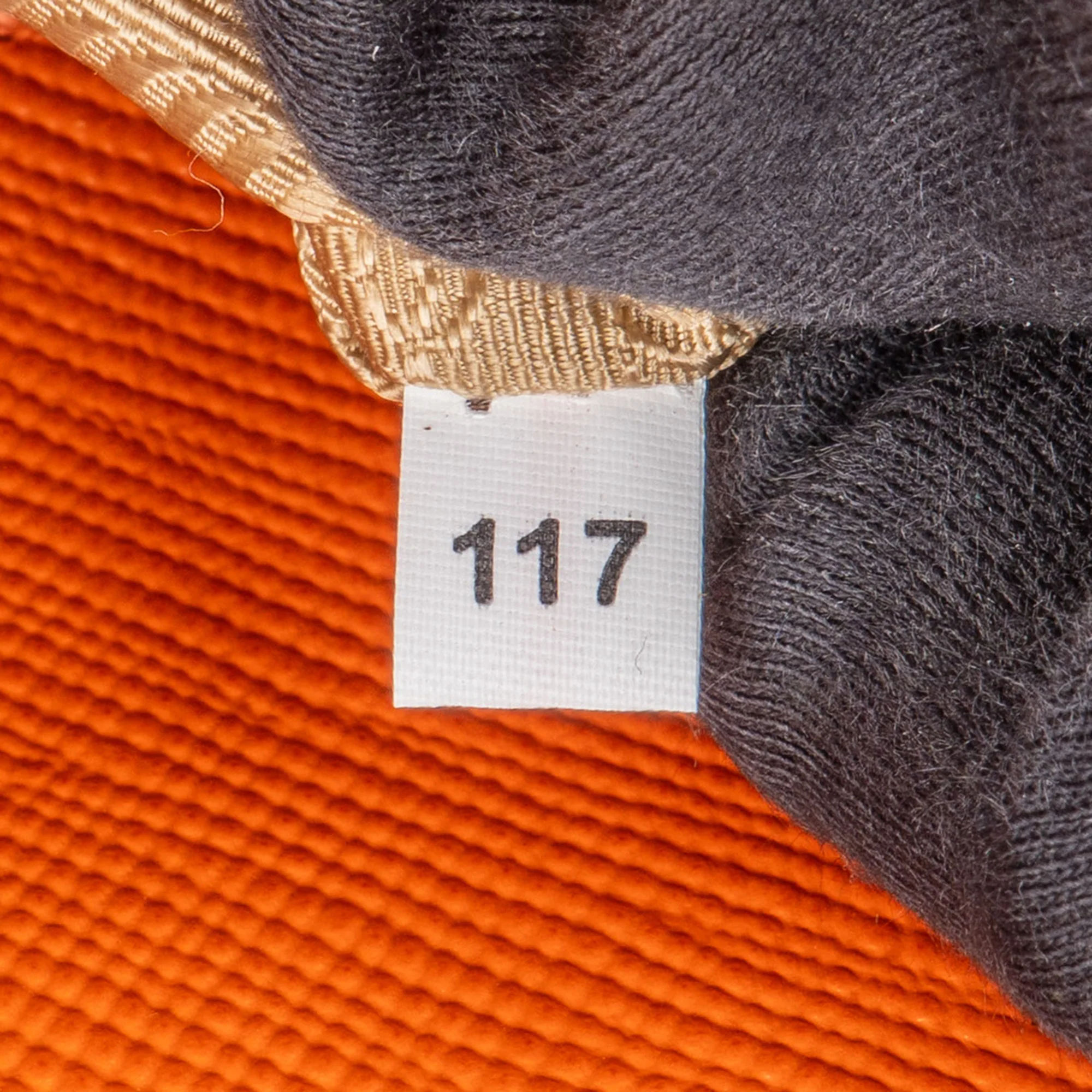 Prada Orange Saffiano Leather Turnlock Double Handbag