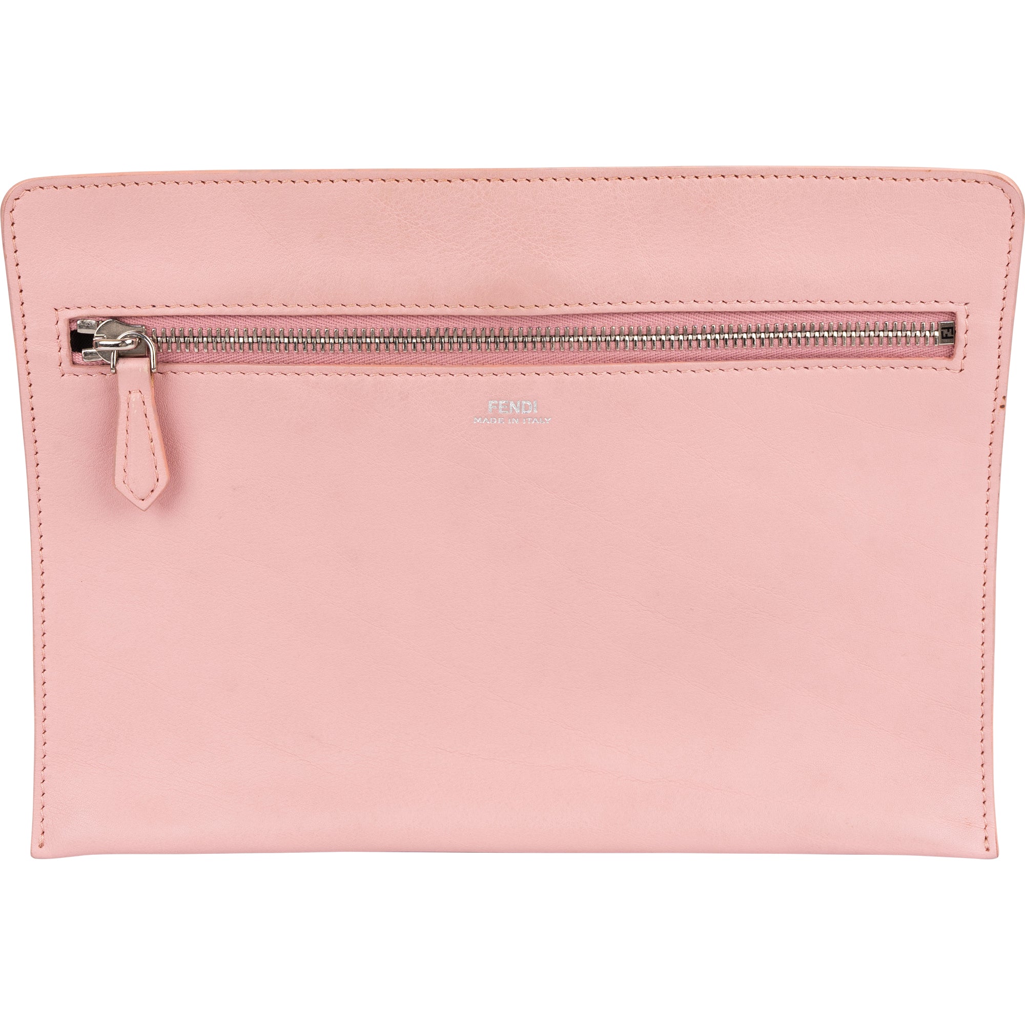Fendi Bicolor Leather Flowerland 2 in 1 Dotcom Handbag