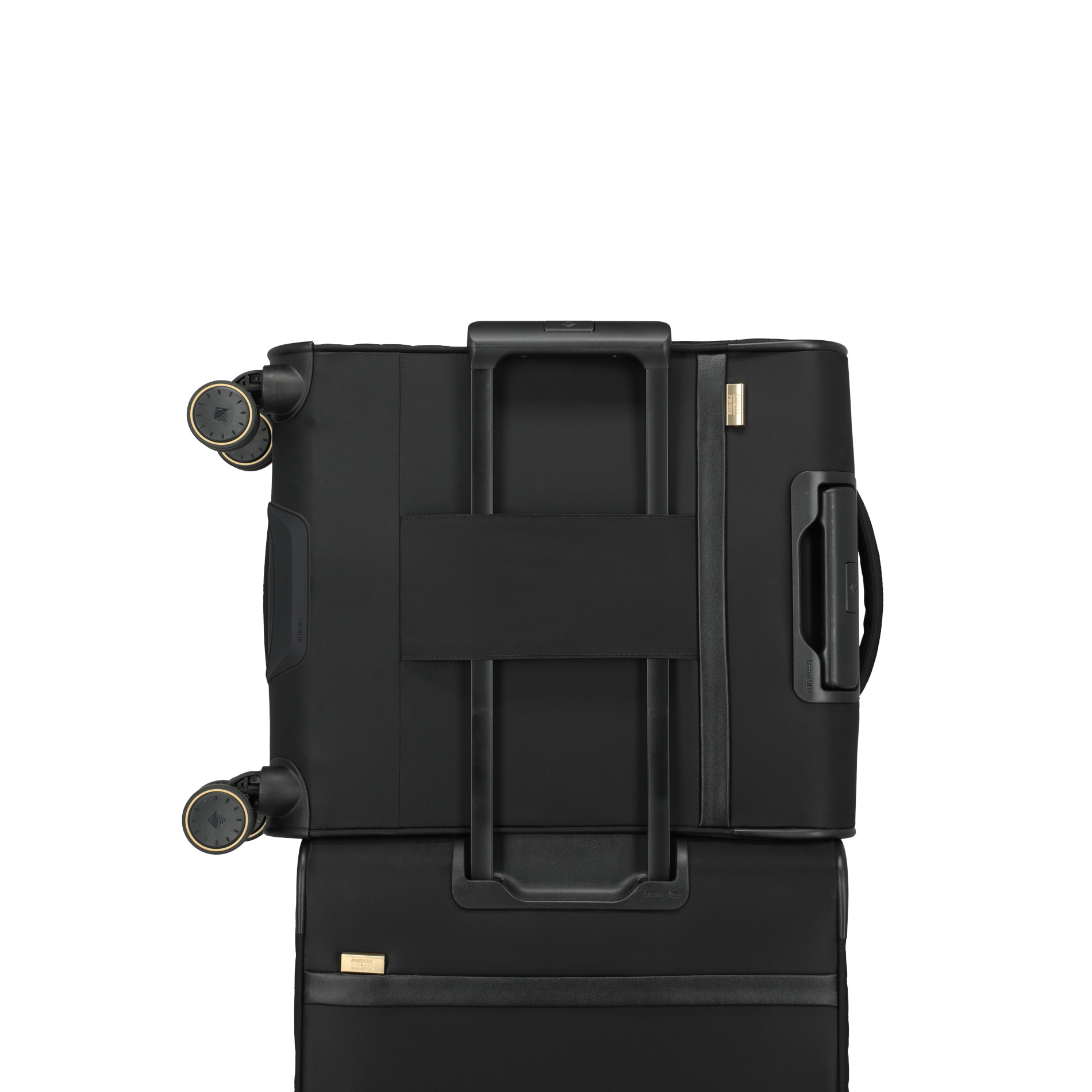 BARBARA STEPP Trolley S (55 cm) erweiterbar - schwarz