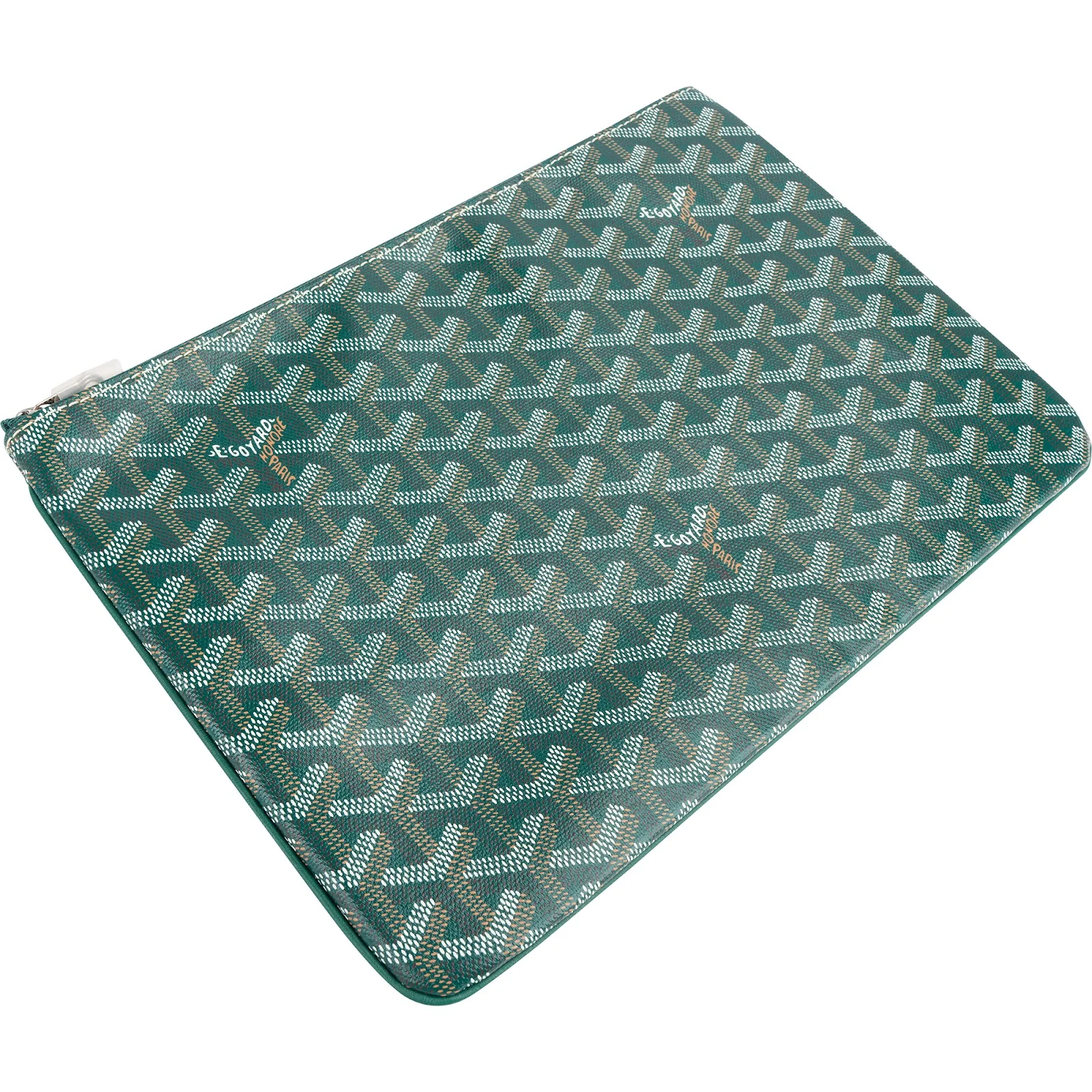 Goyard Goyardine Monogram Senat MM Clutch