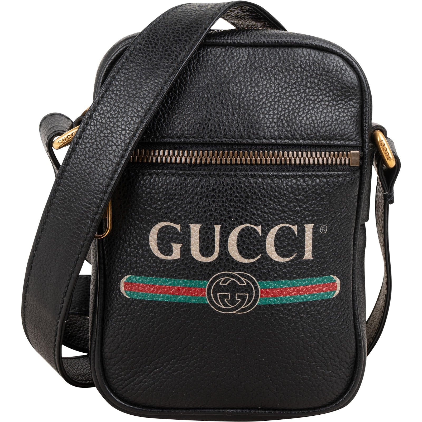 Gucci - Vintage Emblem Small Crossbody Bag