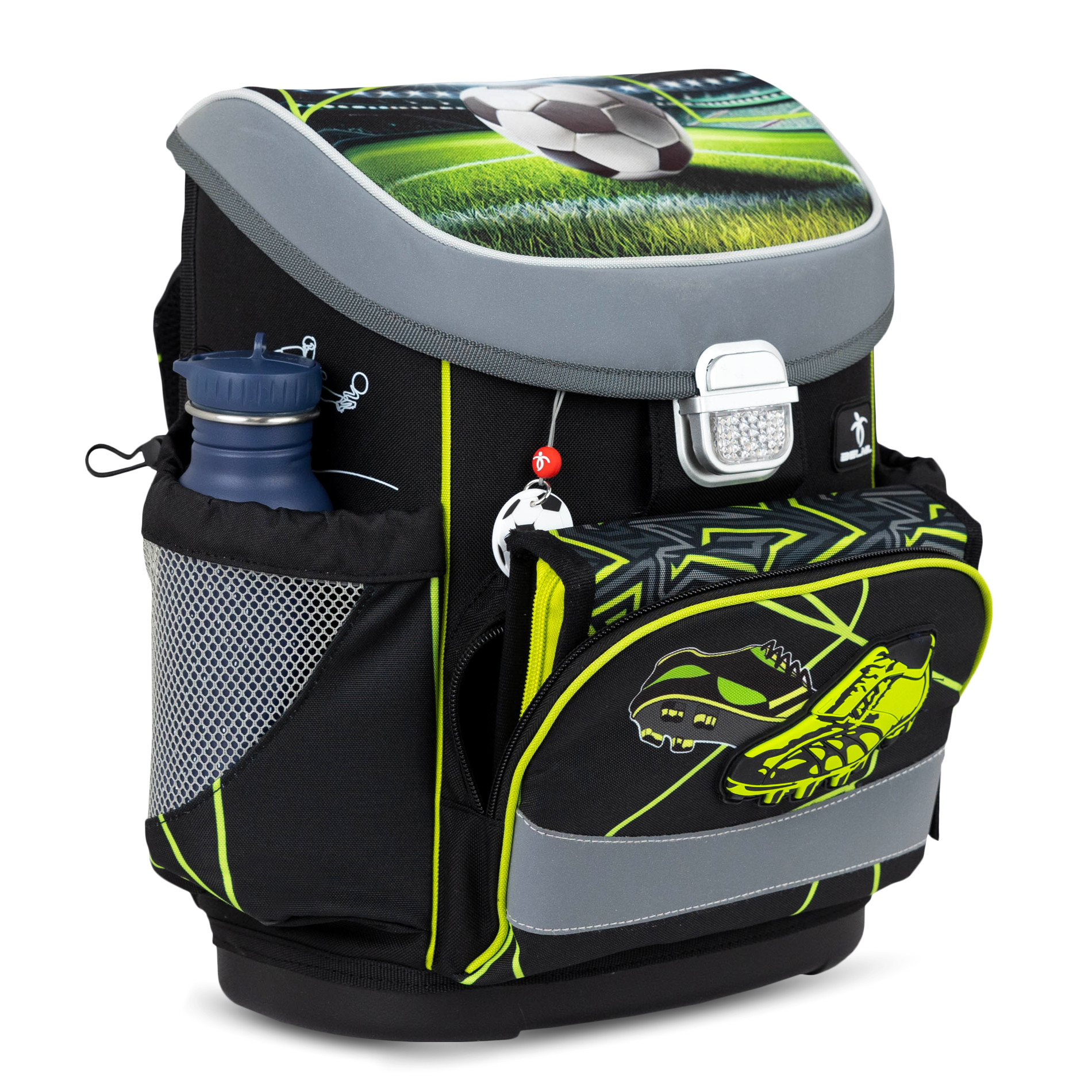 Belmil Mini-Fit ergonomisches Schulranzen-Set 4-teilig "Champion's Kick"