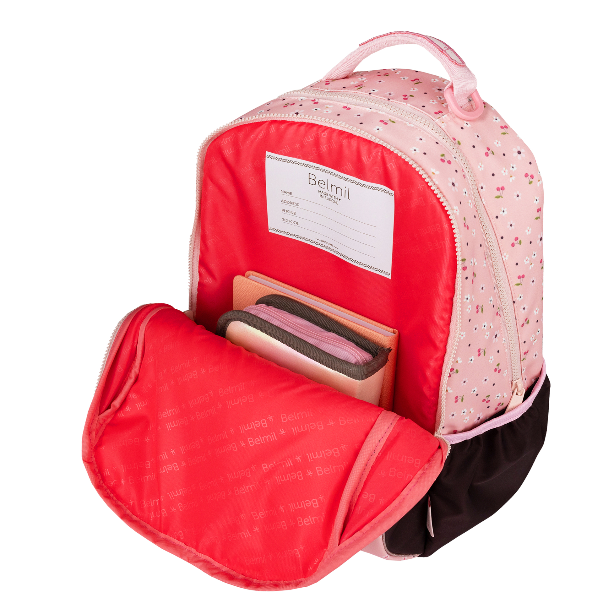 Companion Schulrucksack mit Brustgurt - Rose Quartz