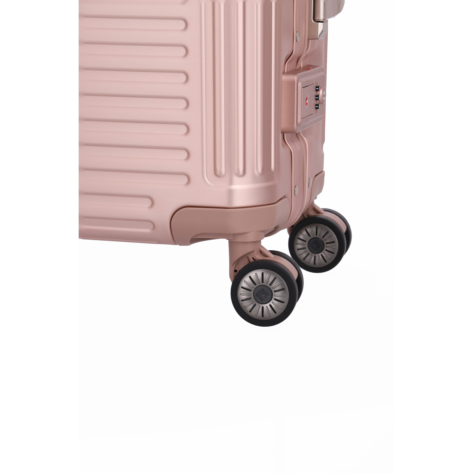 NEXT Trolley S mit 4 Rollen (55 cm) - Rosé