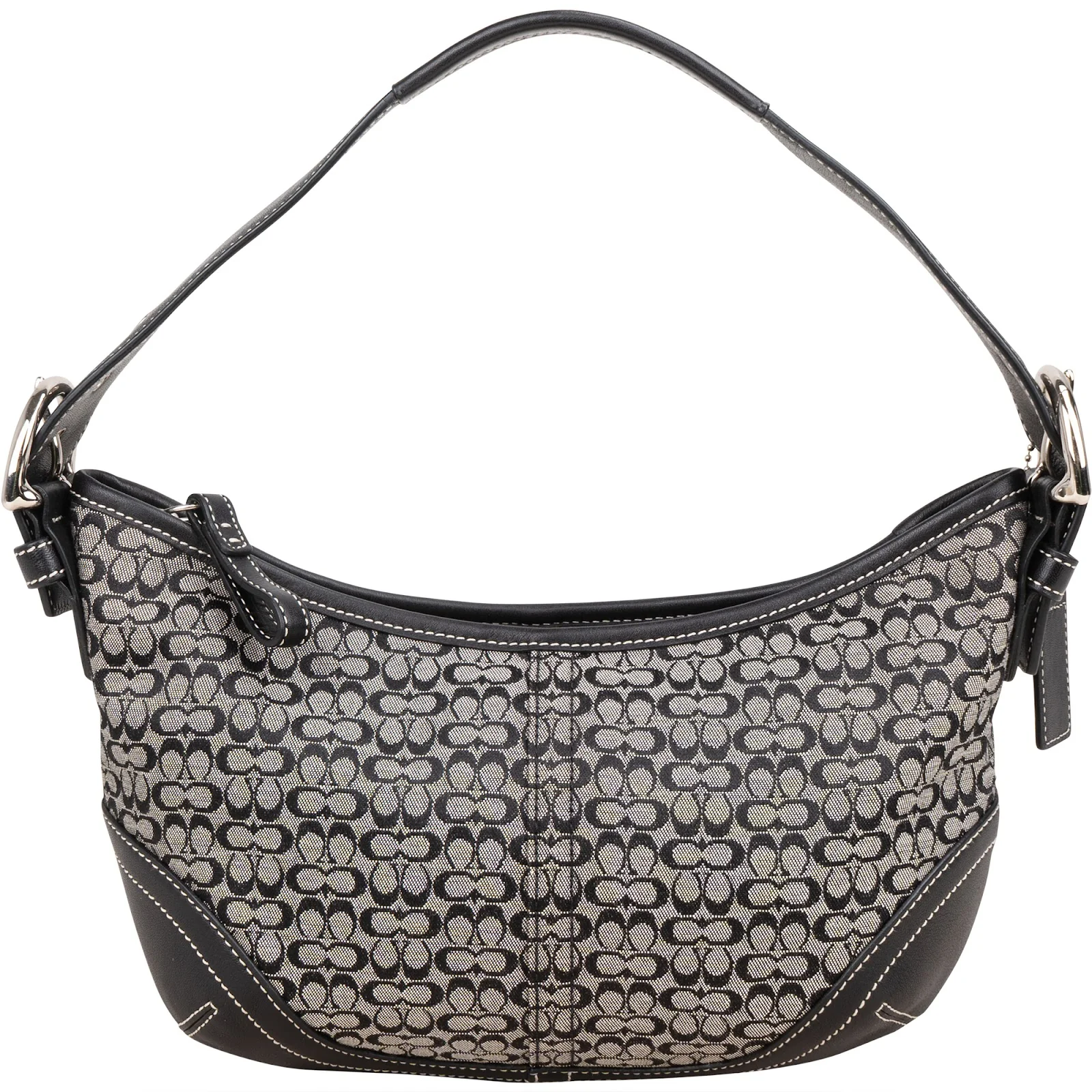 Coach Mini Monogram Signature Small Pouch Handbag