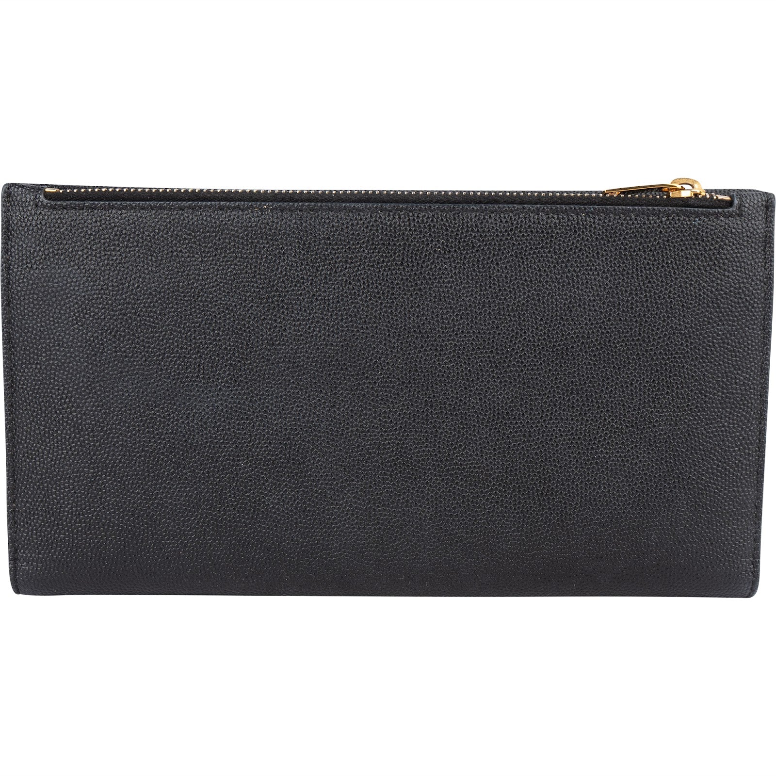 Saint Laurent Grain de Poudre Leather Uptown Wallet