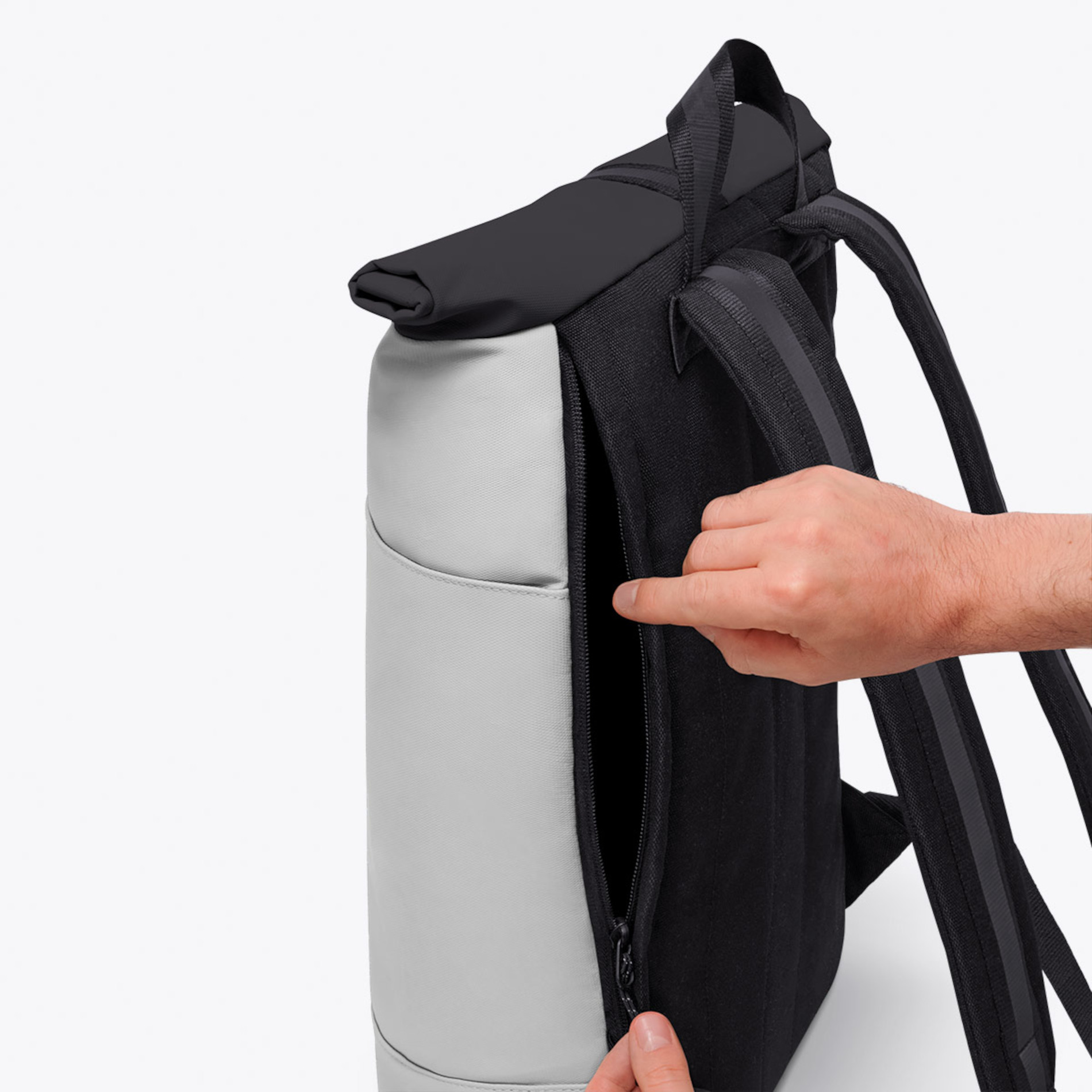 Hajo Medium Aloe - Light Grey