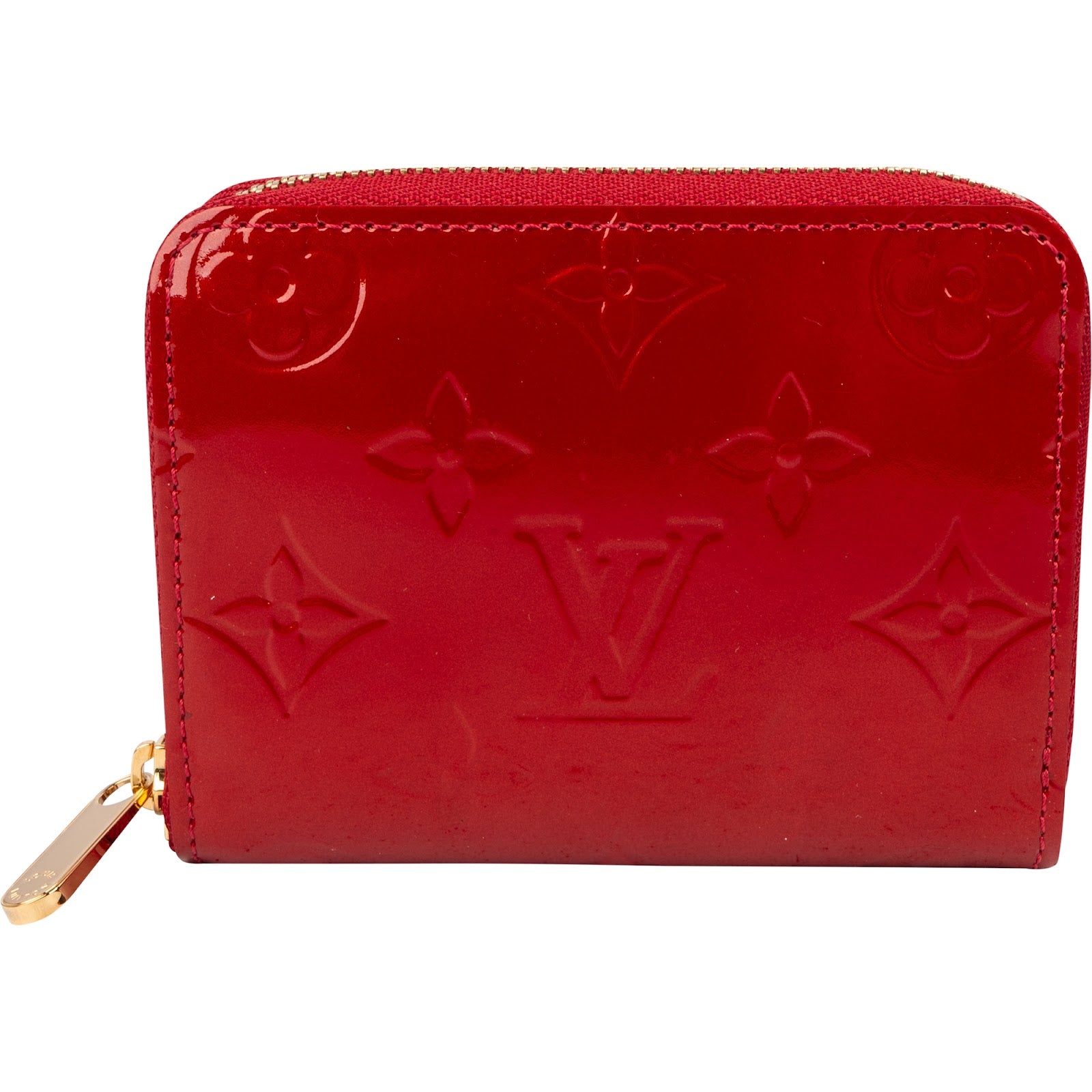 Louis Vuitton Monogram Vernis Leather Zippy Coin Purse Wallet