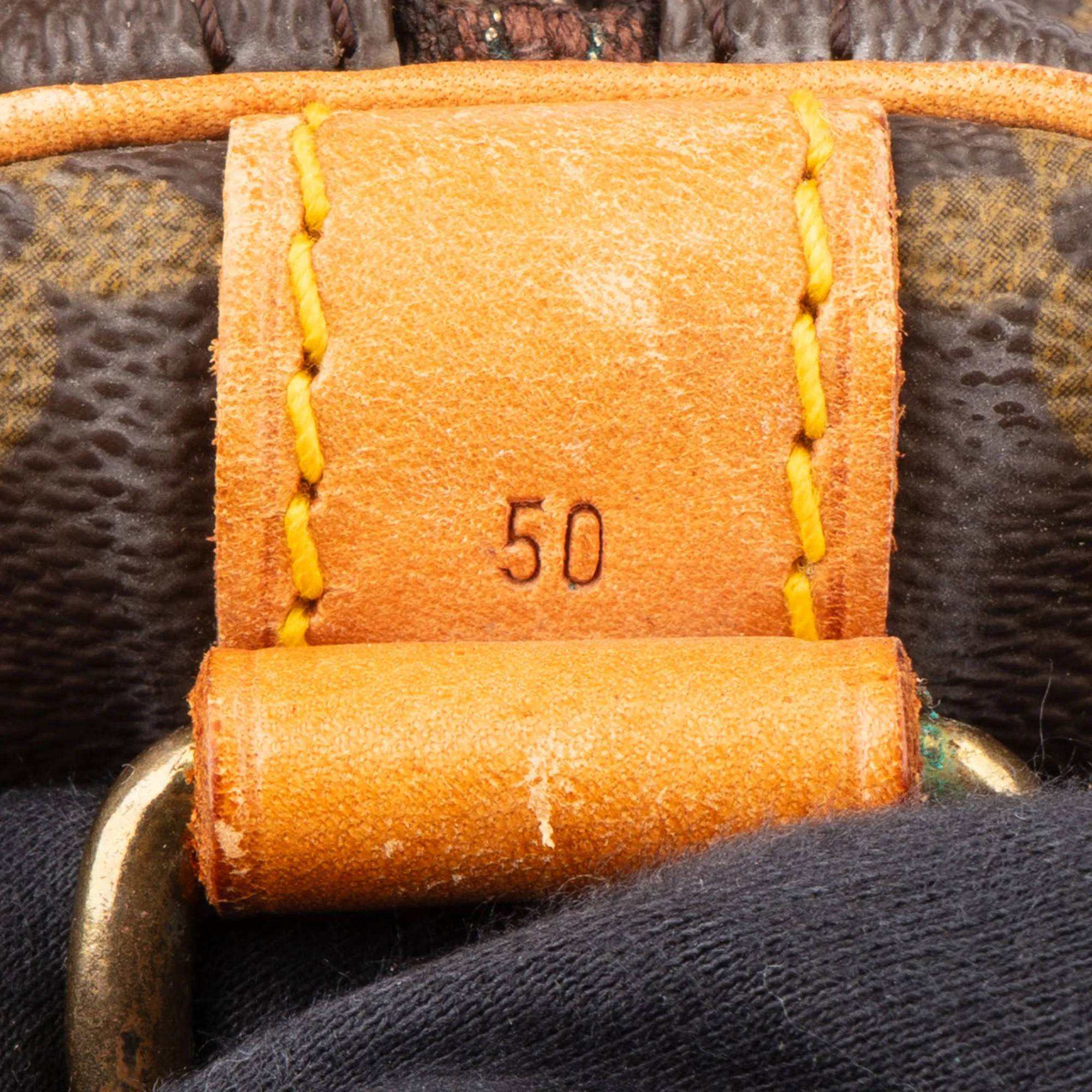 Louis Vuitton Canvas Monogram Keepall 50 Bandouliere