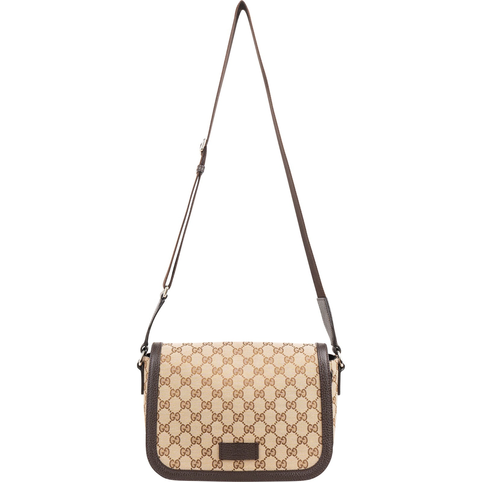 Gucci - Monogram GG Messenger Crossbody Bag